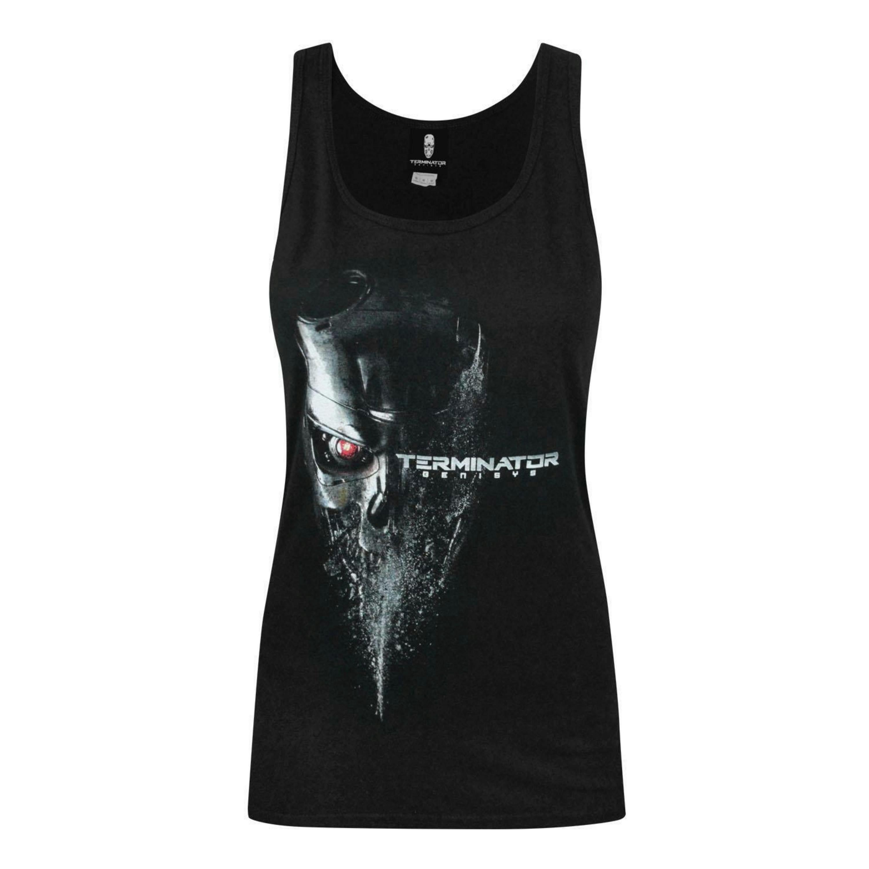 Terminator Womens Black Logo Vest by Vanilla Underground , view 1 of 1