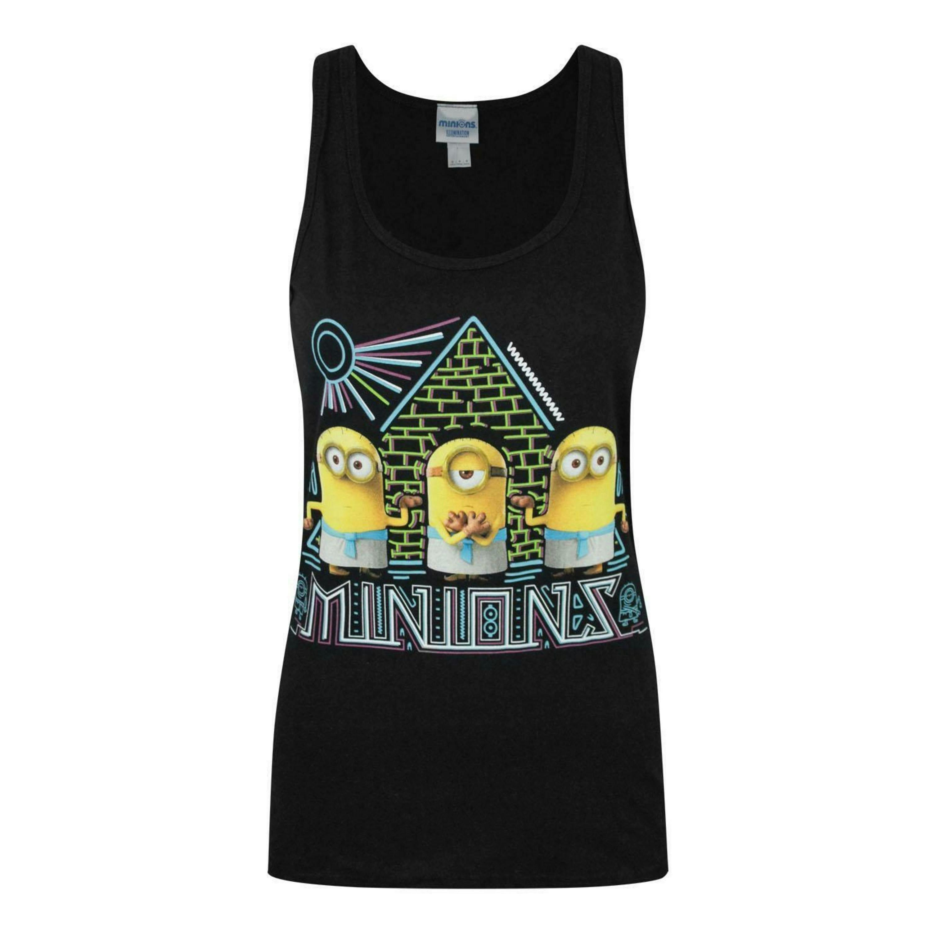 Despicable Me Womens Black Egyptian Vest by Vanilla Underground , view 1 of 4