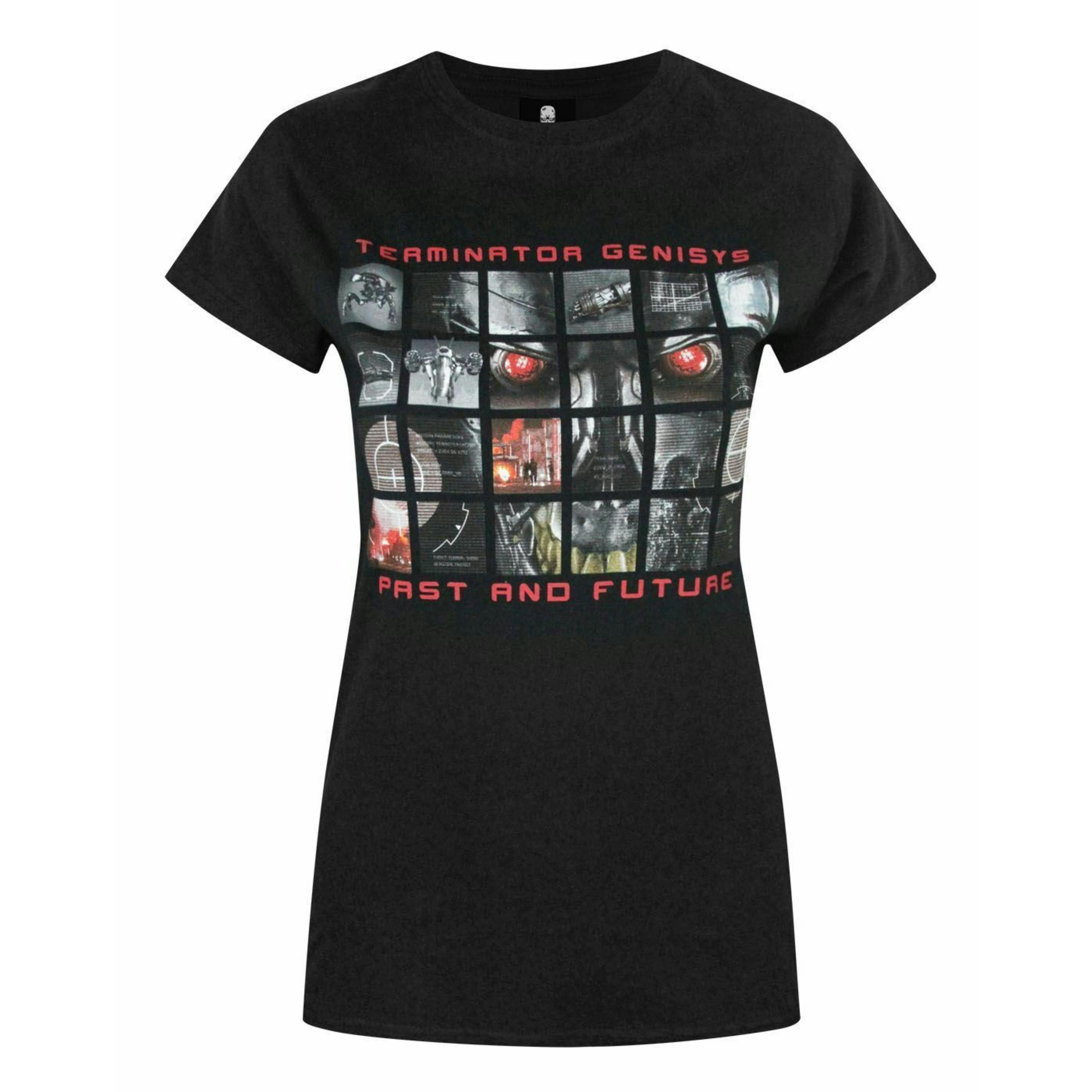Terminator Womens Black Short Sleeved T-Shirt by Vanilla Underground , view 1 of 1
