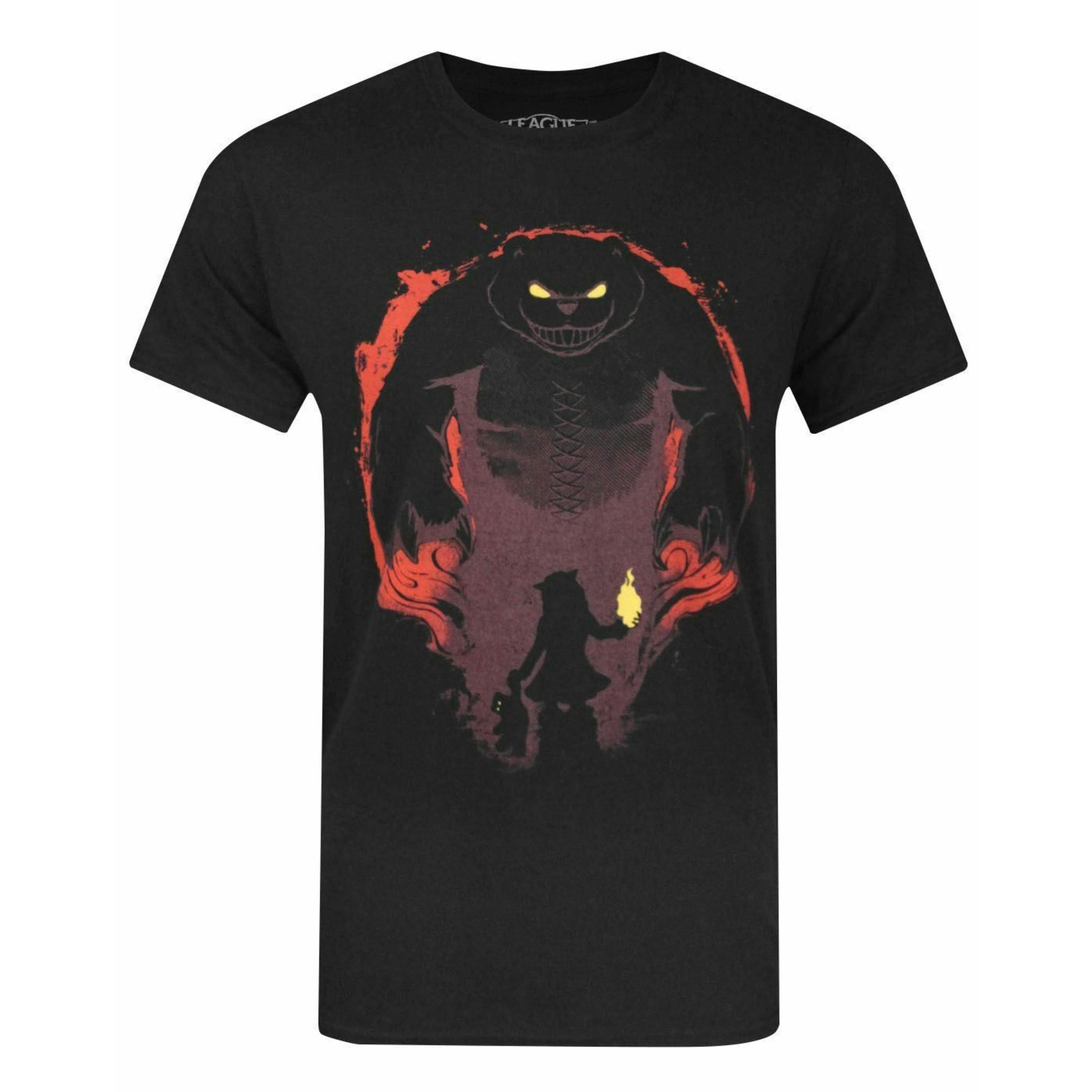 League Of Legends Mens Black Short Sleeved T-Shirt by Vanilla Underground , view 1 of 1
