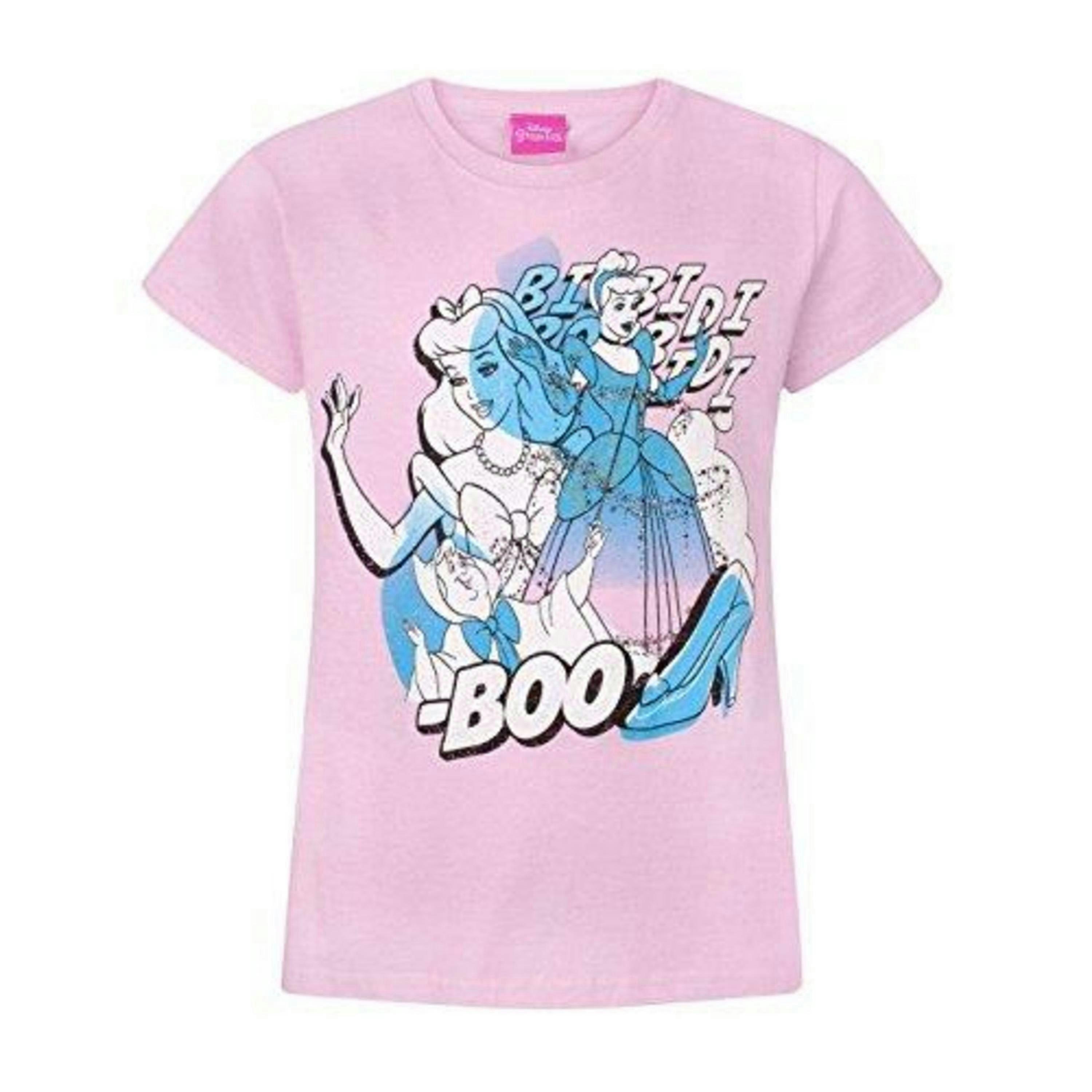Disney Girls Pink Cinderella Short Sleeved T-Shirt by Vanilla Underground , view 1 of 4