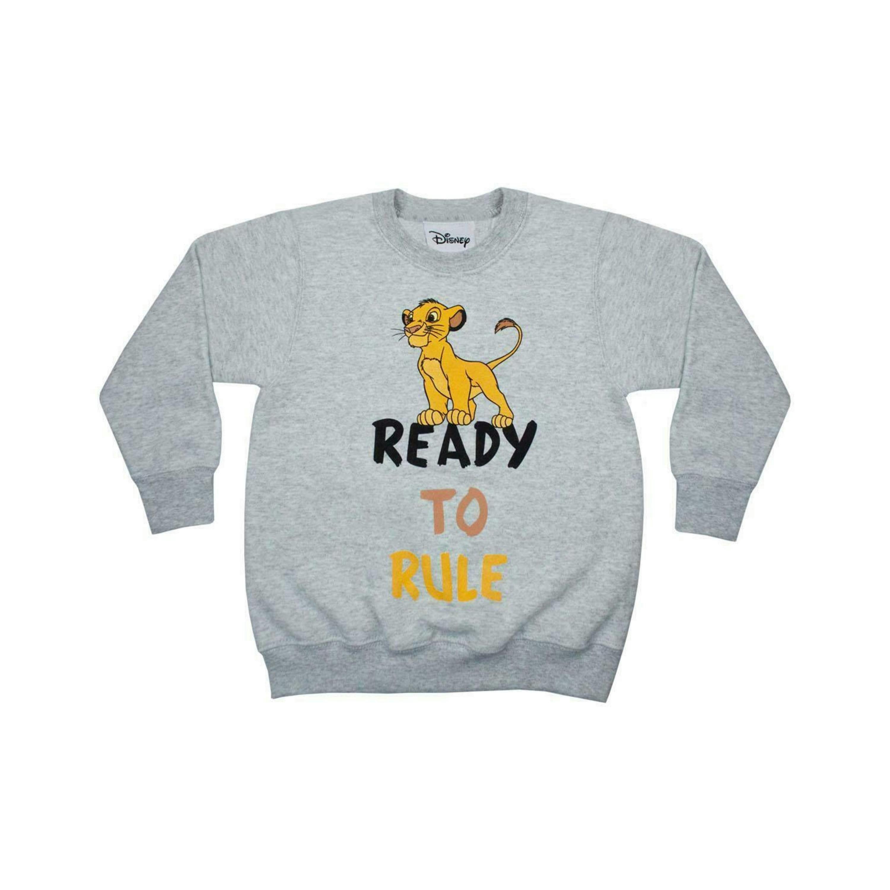 Disney Boys Grey Simba Sweatshirt by Vanilla Underground , view 1 of 4