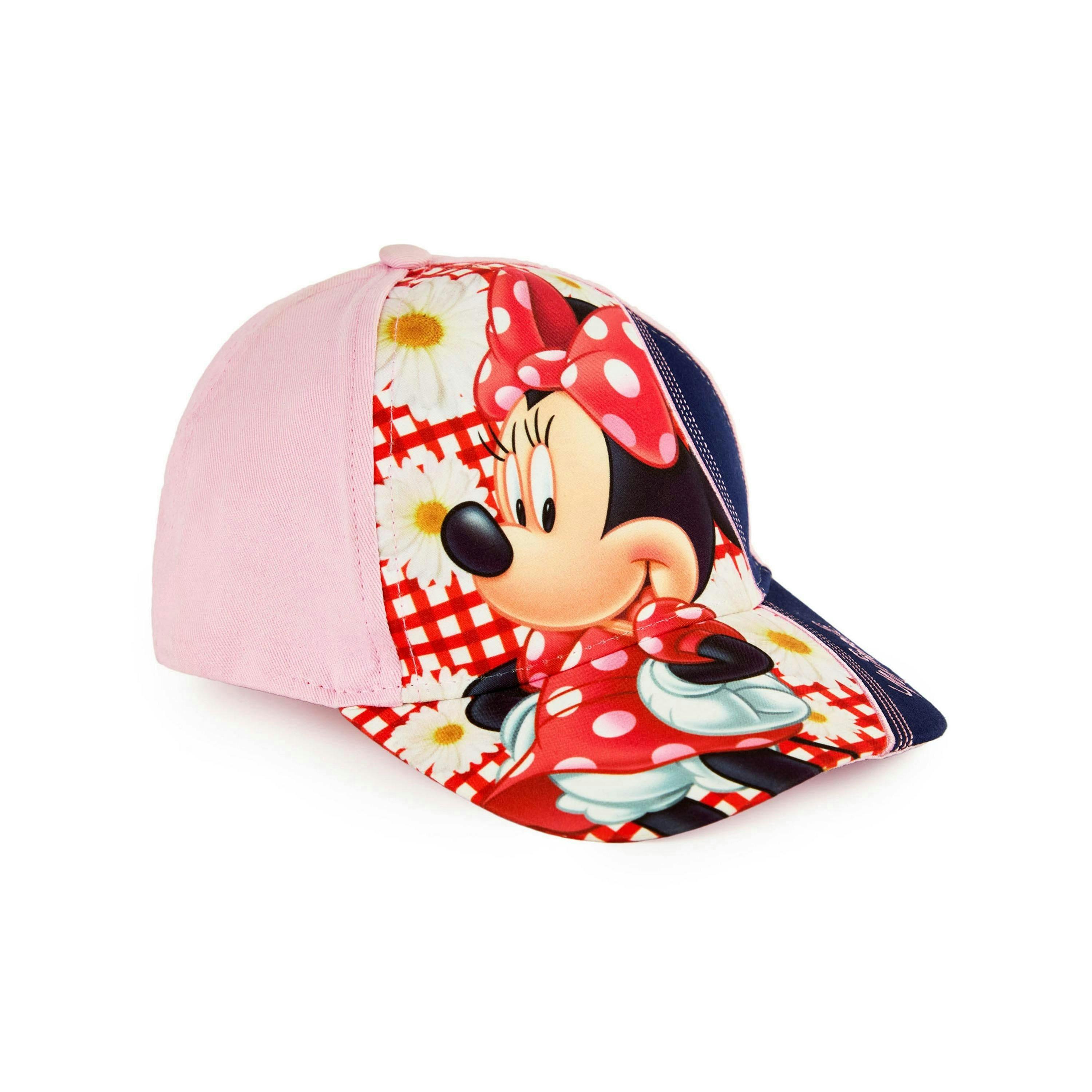 Disney Minnie Mouse GirlsPink Snapback Curved Peak Cap by Vanilla Underground , view 1 of 6