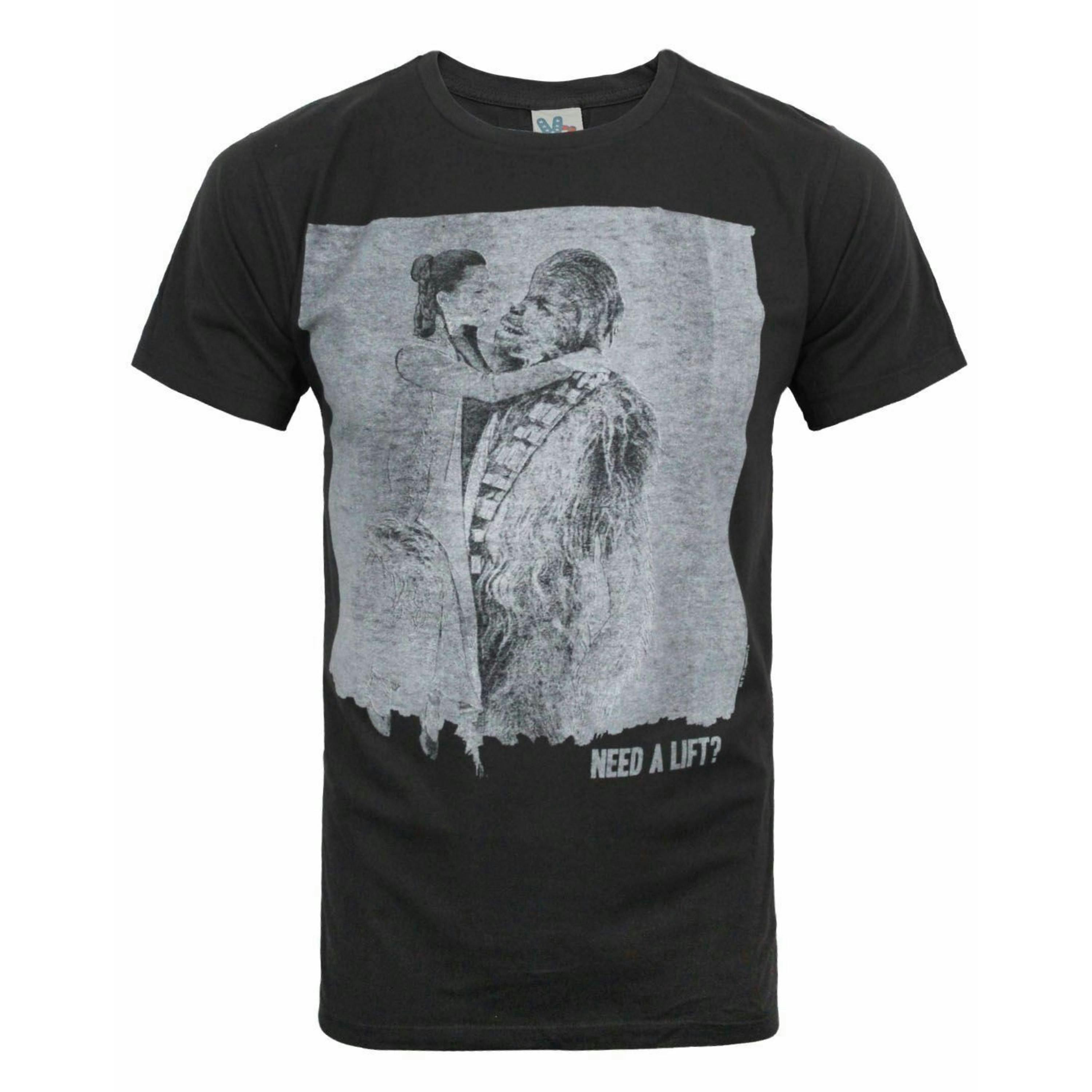 Junk Food Clothing Mens Black Star Wars Short Sleeved T-Shirt by Vanilla Underground , view 1 of 1