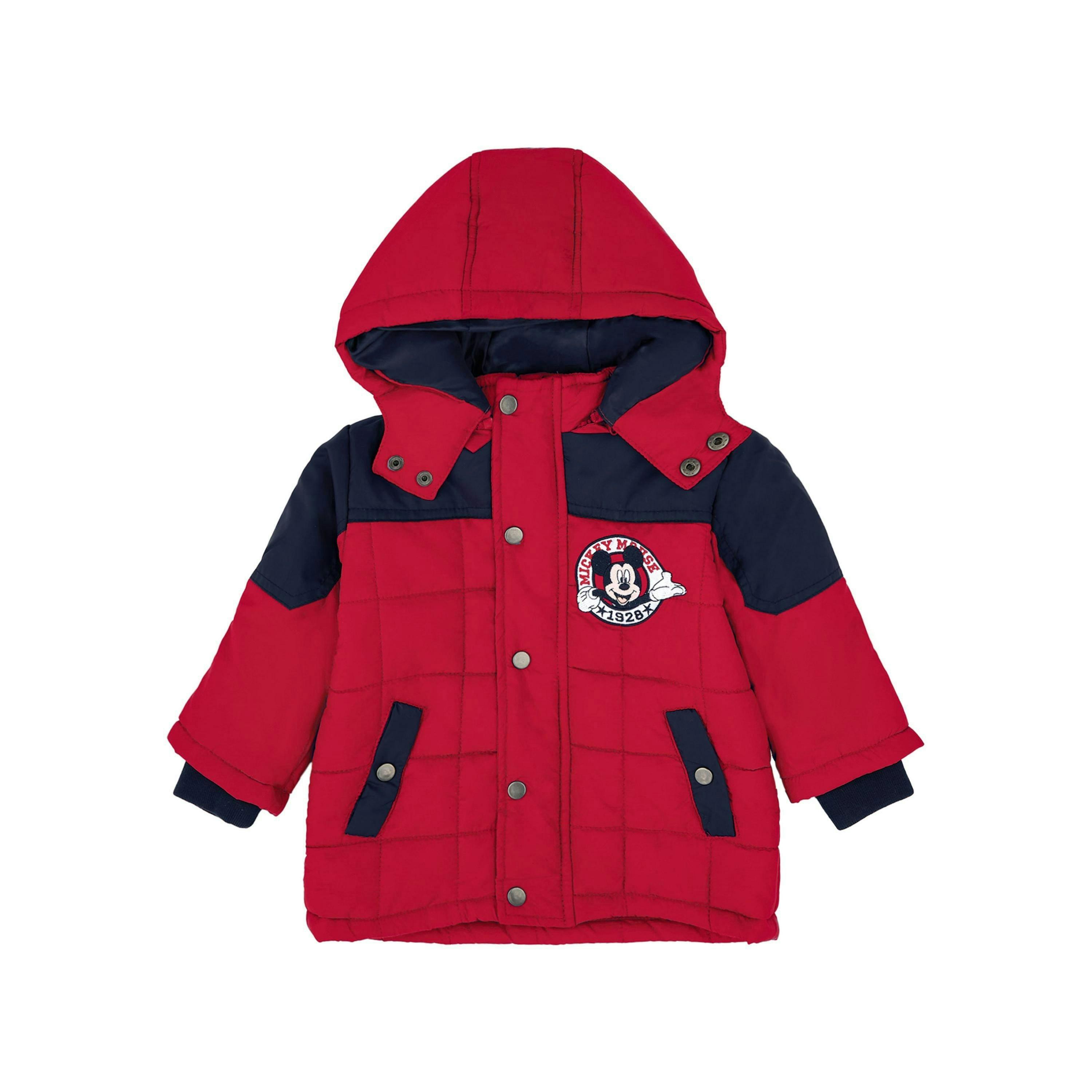 Disney Mickey Mouse BoysRed Long Sleeve Zip Jacket by Vanilla Underground , view 1 of 6