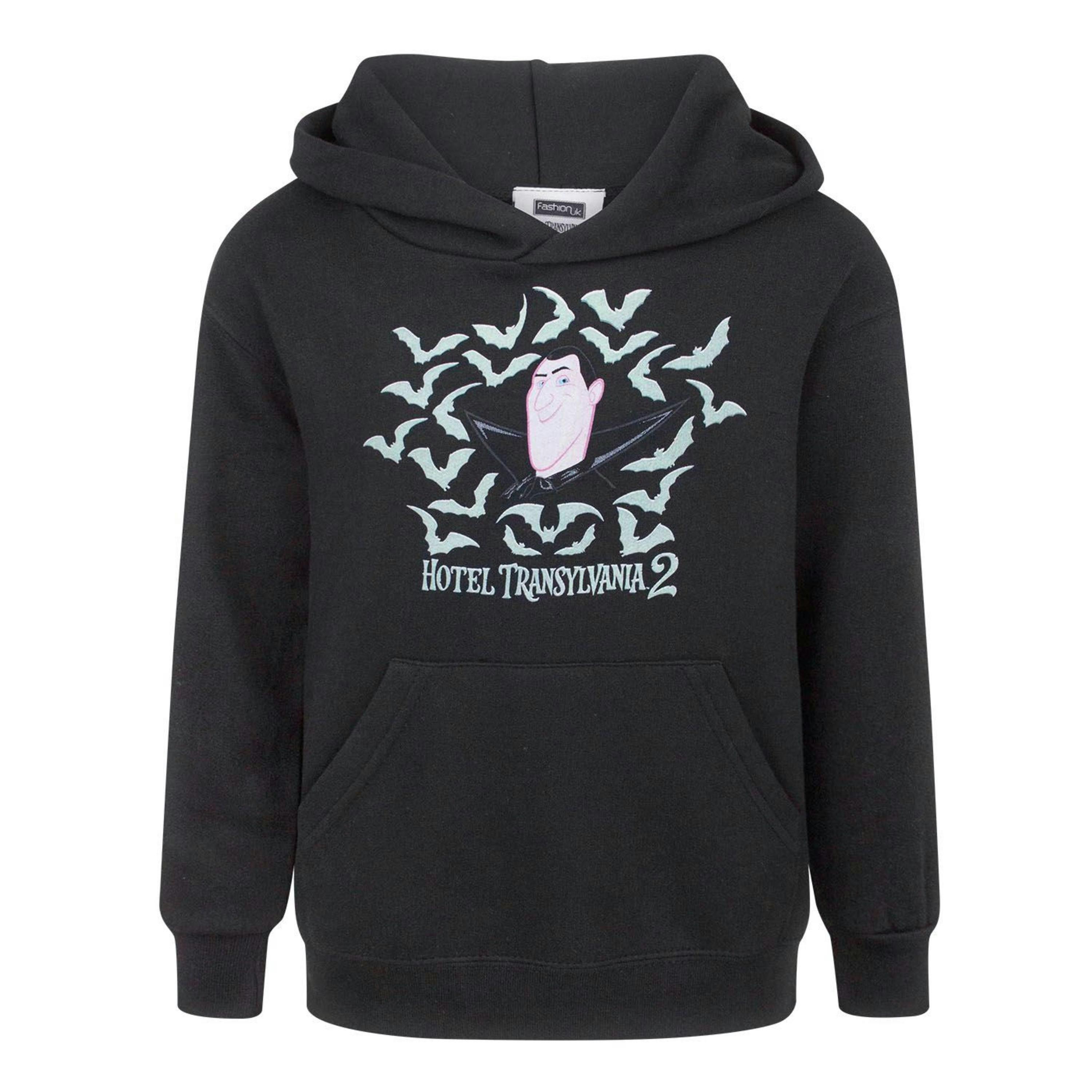 Hotel Transylvania Boys Black Dracula Hoodie by Vanilla Underground , view 1 of 2