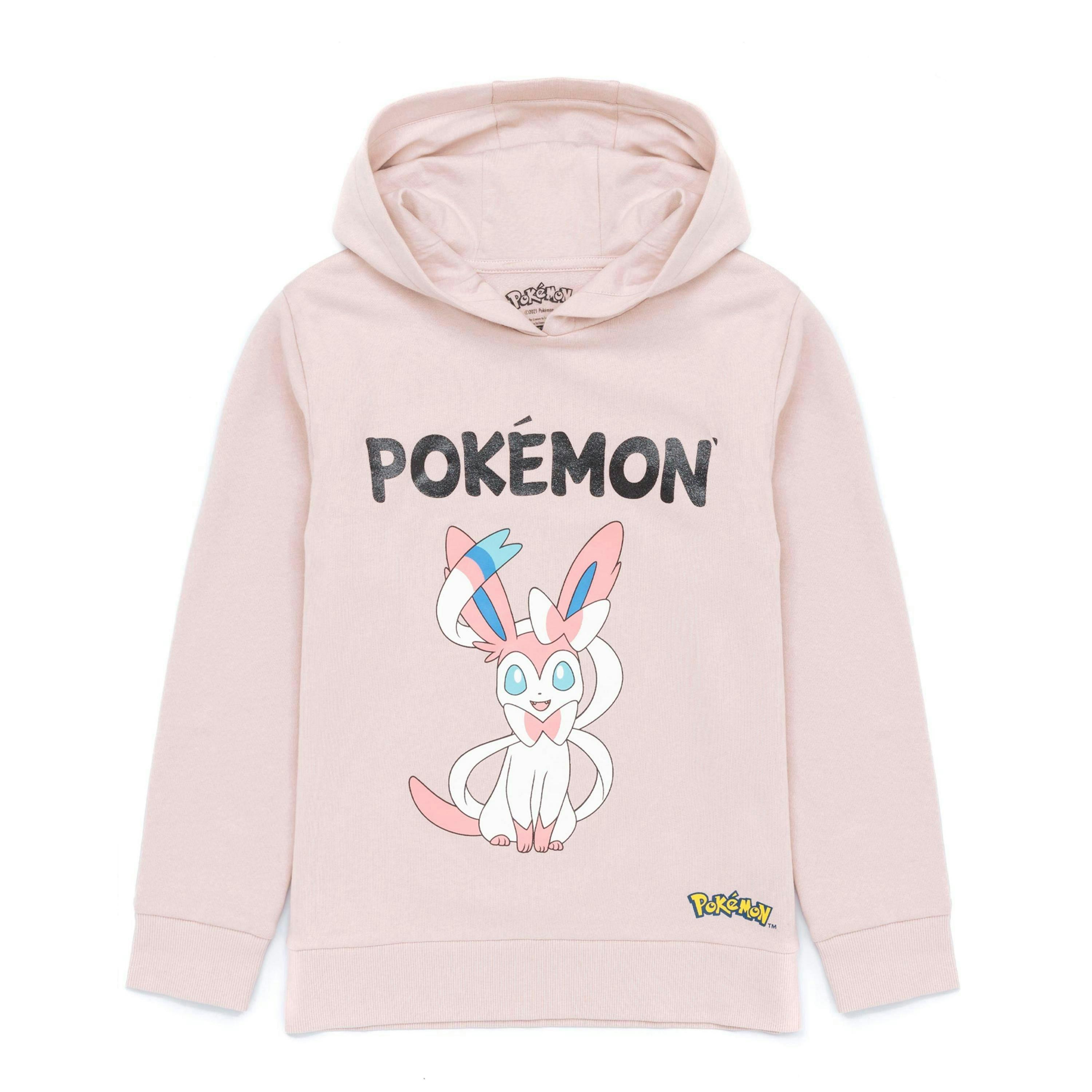 Pokemon Girls Purple Front Print Hoodie by Vanilla Underground , view 1 of 6