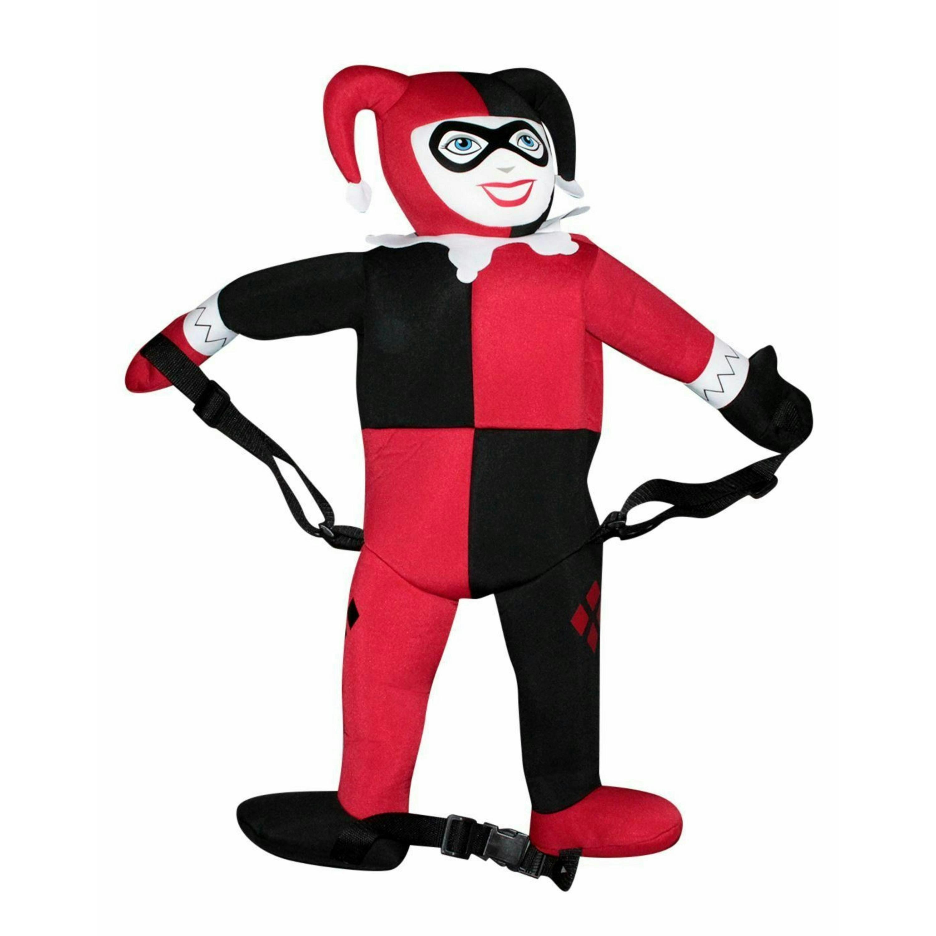 DC Comics Unisex Kids Black Harley Quinn Backpack (One Size) by Vanilla Underground , view 1 of 1