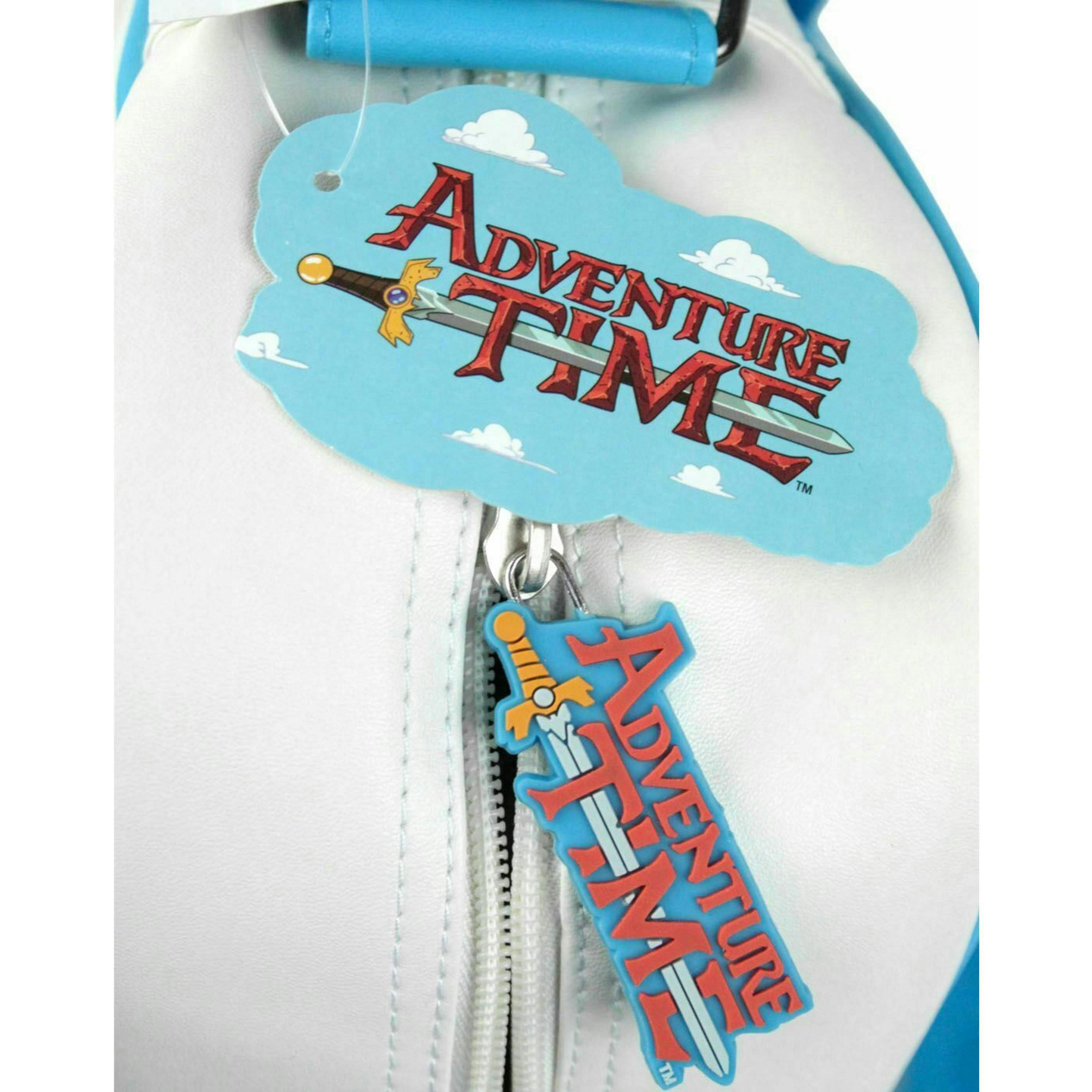 Adventure Time Boys White Finn Face Graphic Messenger Bag (One Size) by Vanilla Underground , view 3 of 3