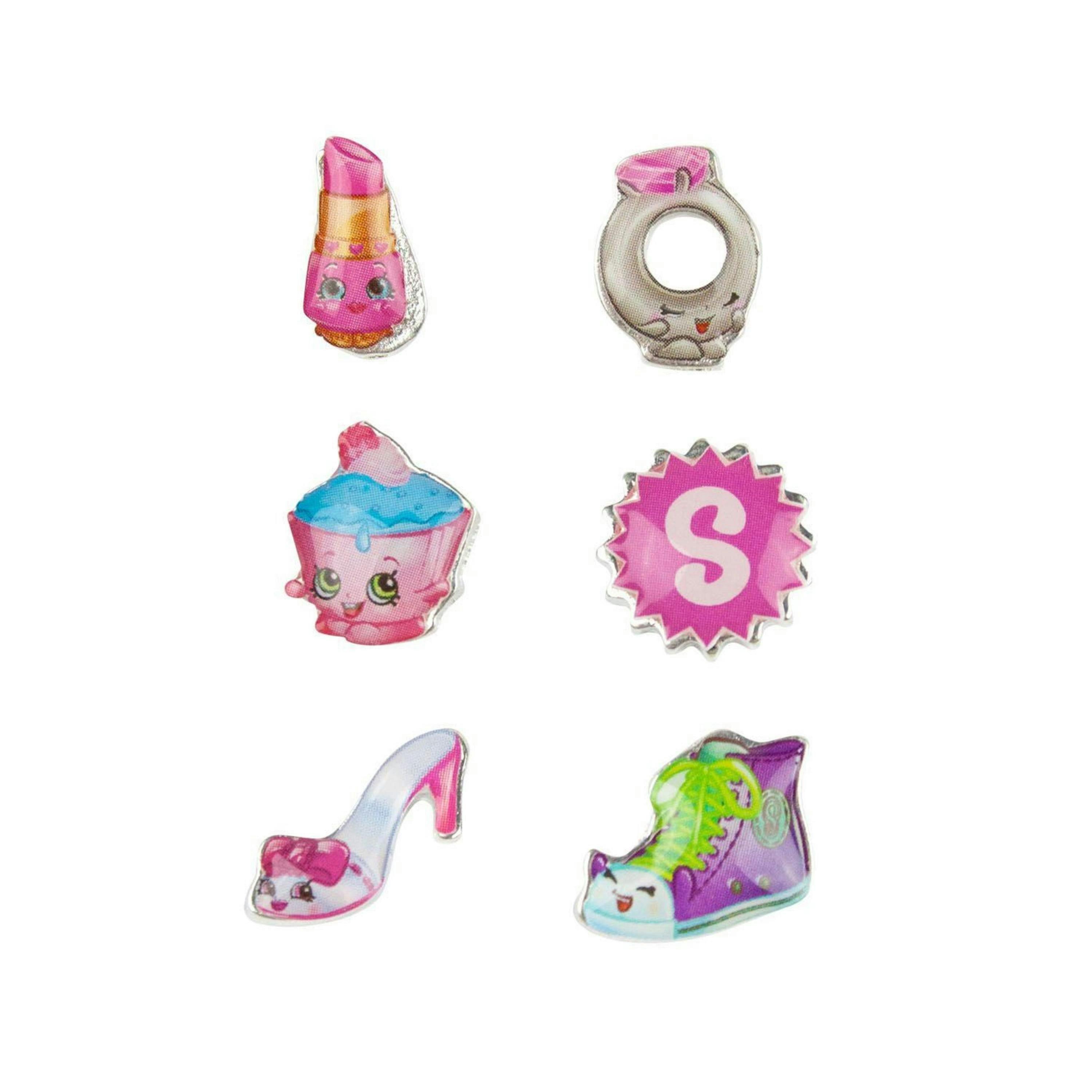 Shopkins Girls Silver Earrings (One Size) by Vanilla Underground , view 1 of 3