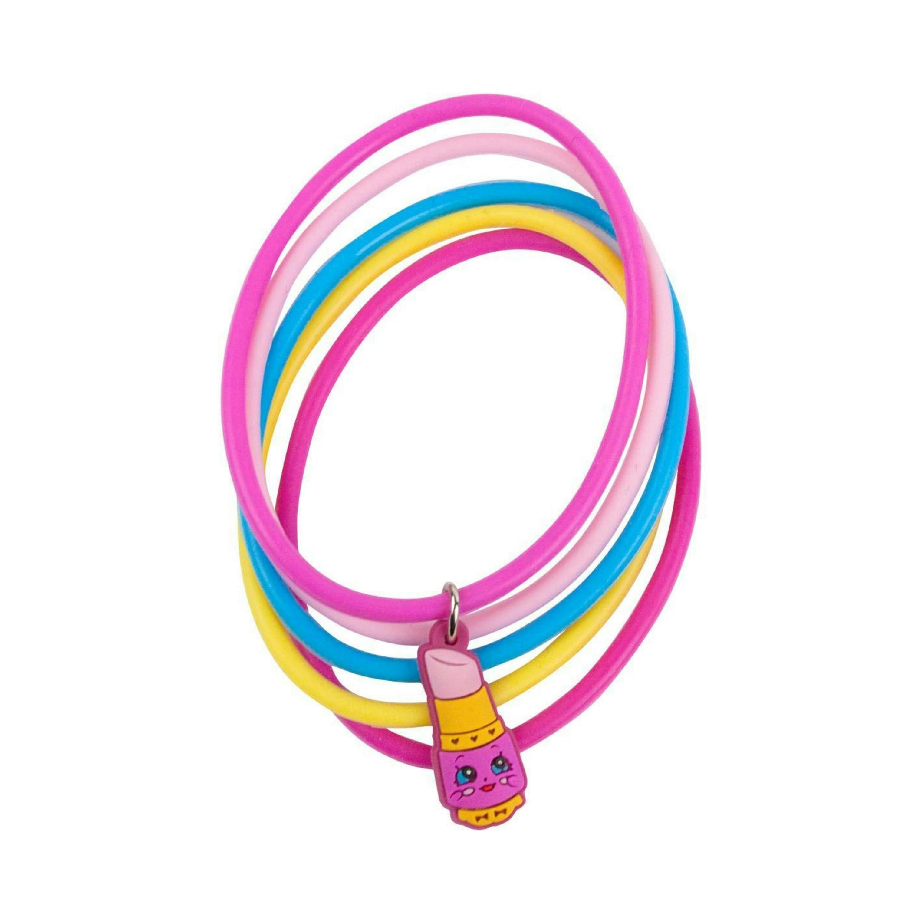 Shopkins Girls Purple Lippy Lips Bracelet (One Size) by Vanilla Underground , view 1 of 2