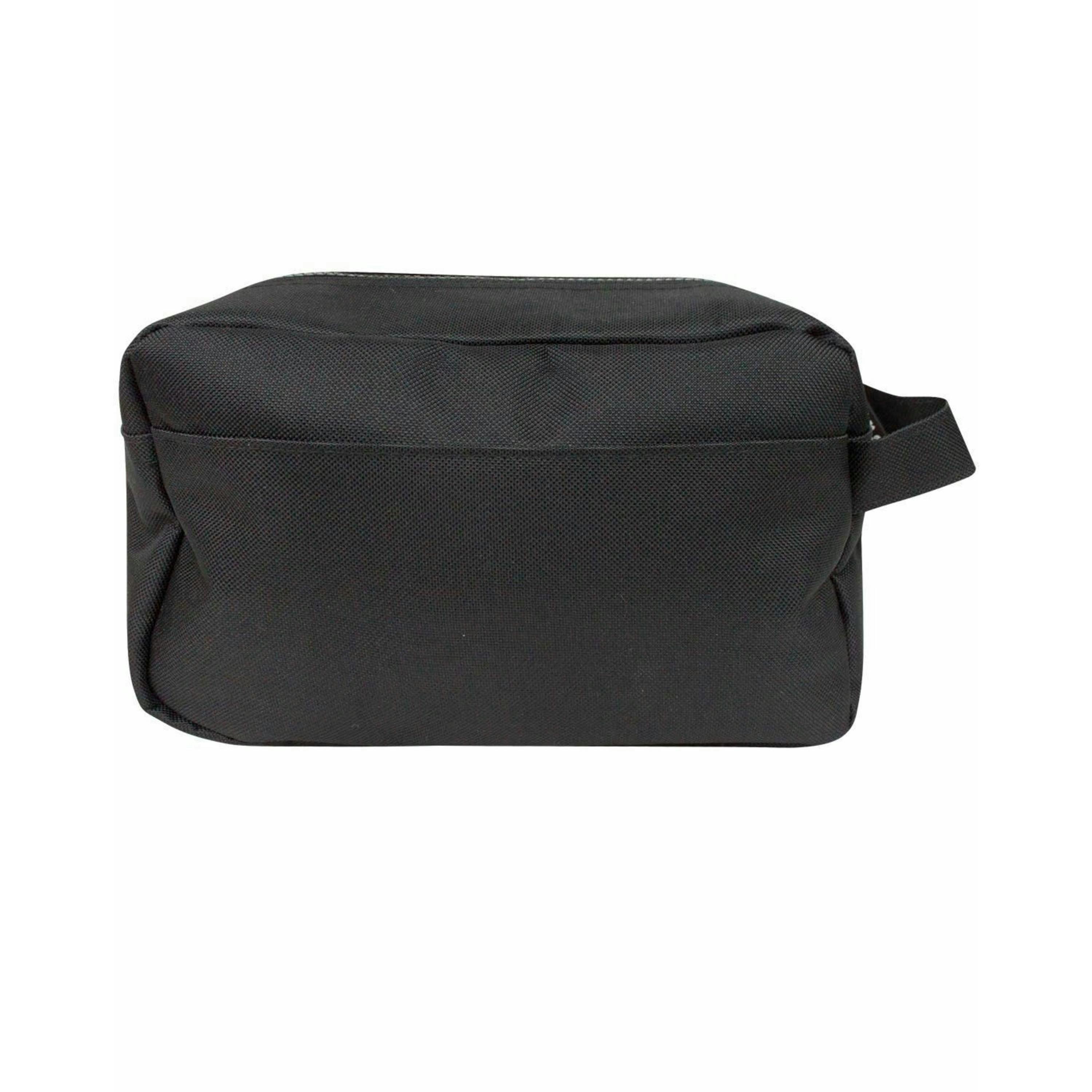 Rock Sax Unisex Black Red Hot Chilli Peppers Logo Wash and Toiletry Bag (One Size) by Vanilla Underground , view 2 of 5