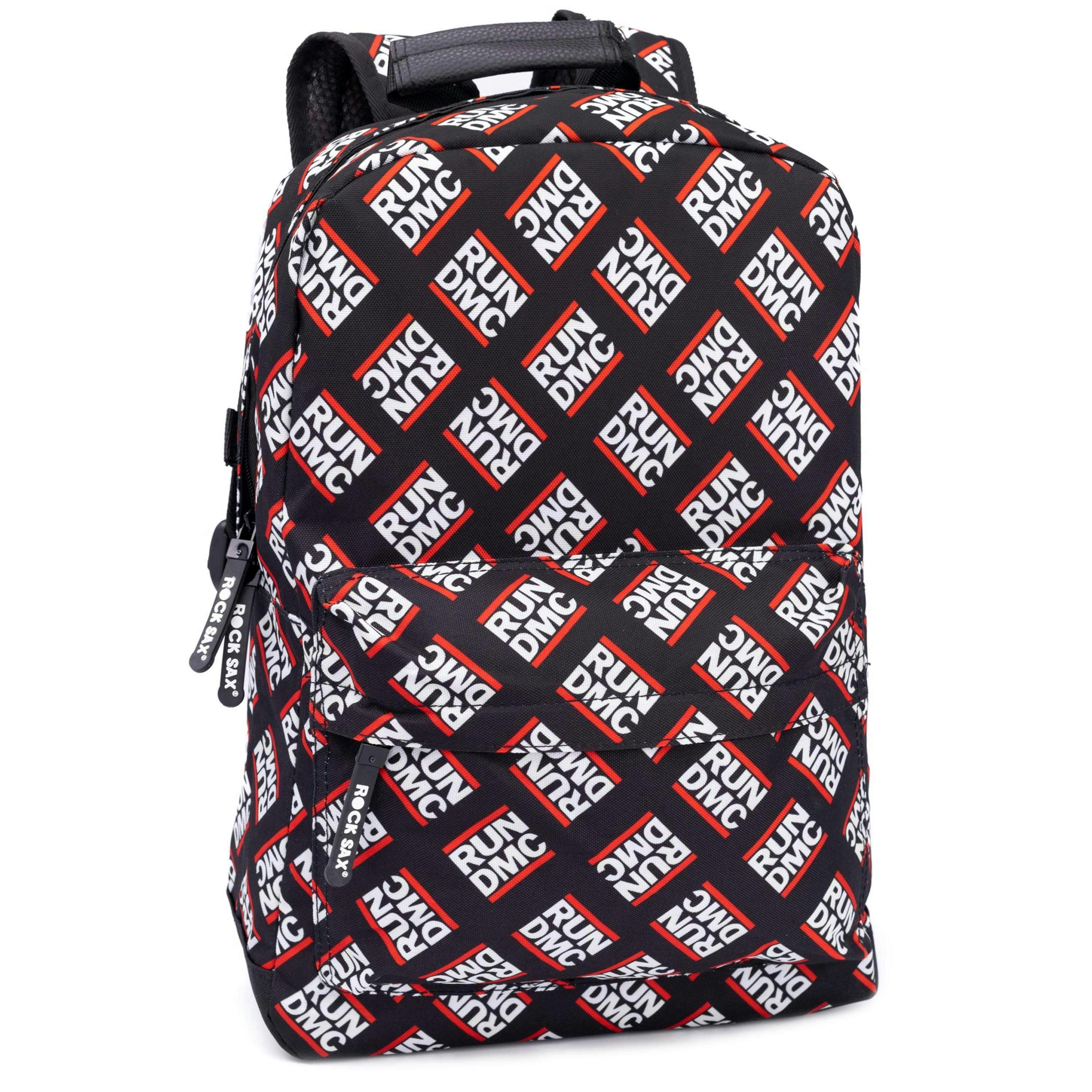 Rock Sax Unisex Black Run Dmc Backpack (One Size) by Vanilla Underground , view 2 of 5