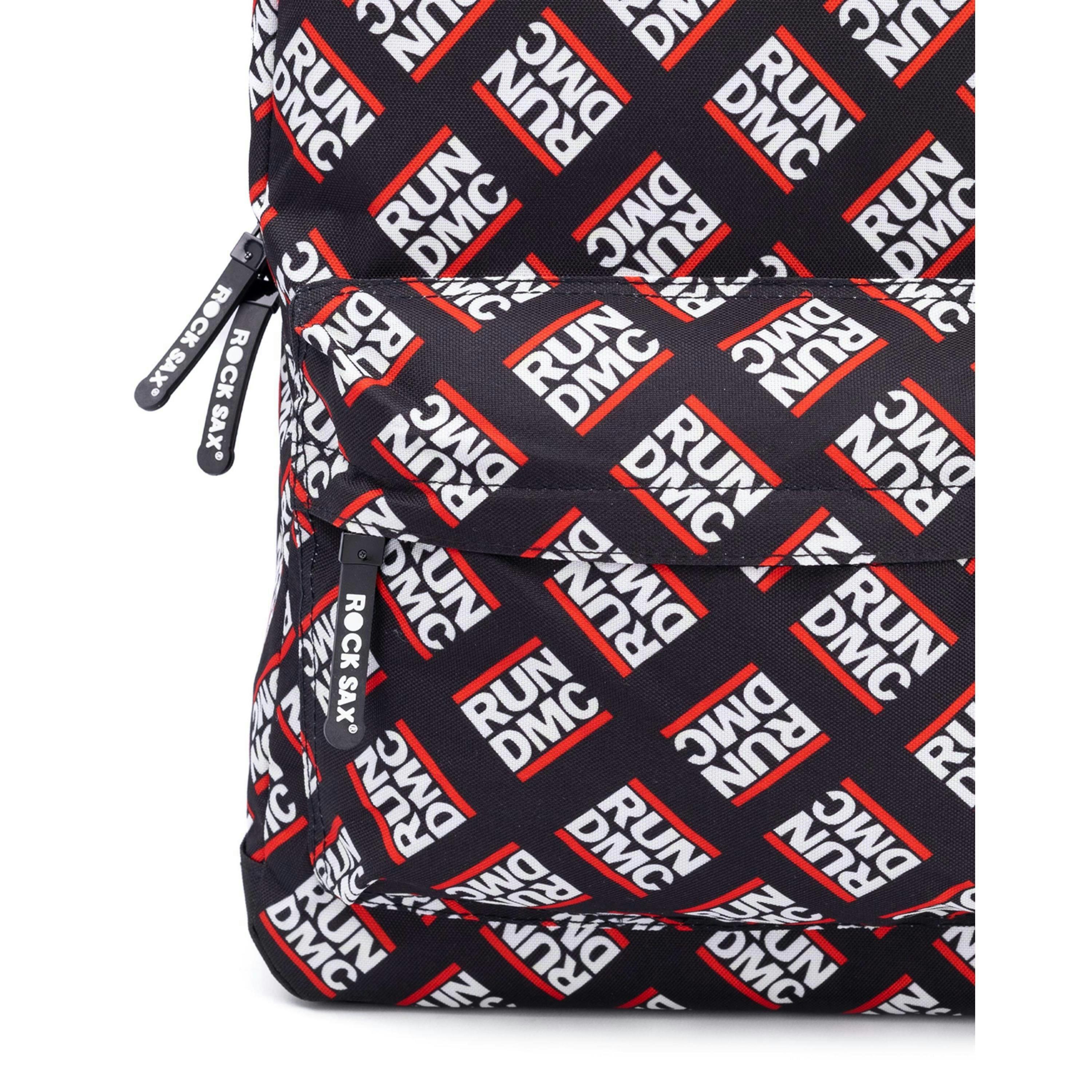 Rock Sax Unisex Black Run Dmc Backpack (One Size) by Vanilla Underground , view 5 of 5