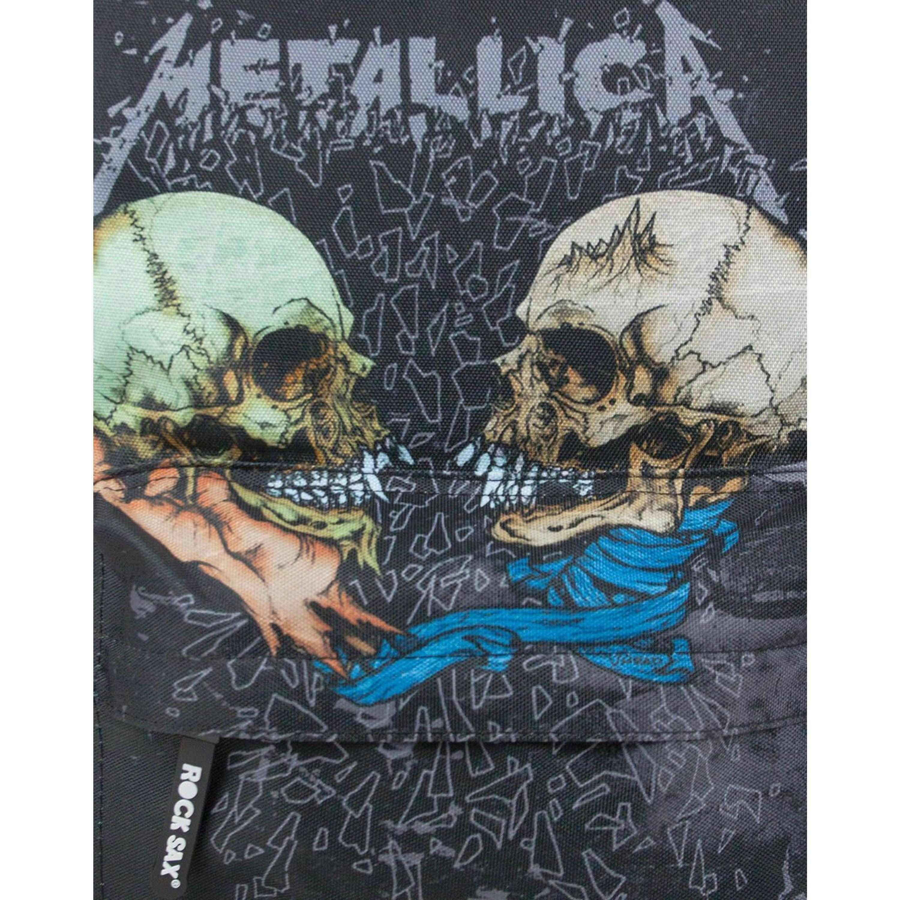 Rock Sax Unisex Black Album Artwork Backpack (One Size) [dis] by Vanilla Underground , view 4 of 6