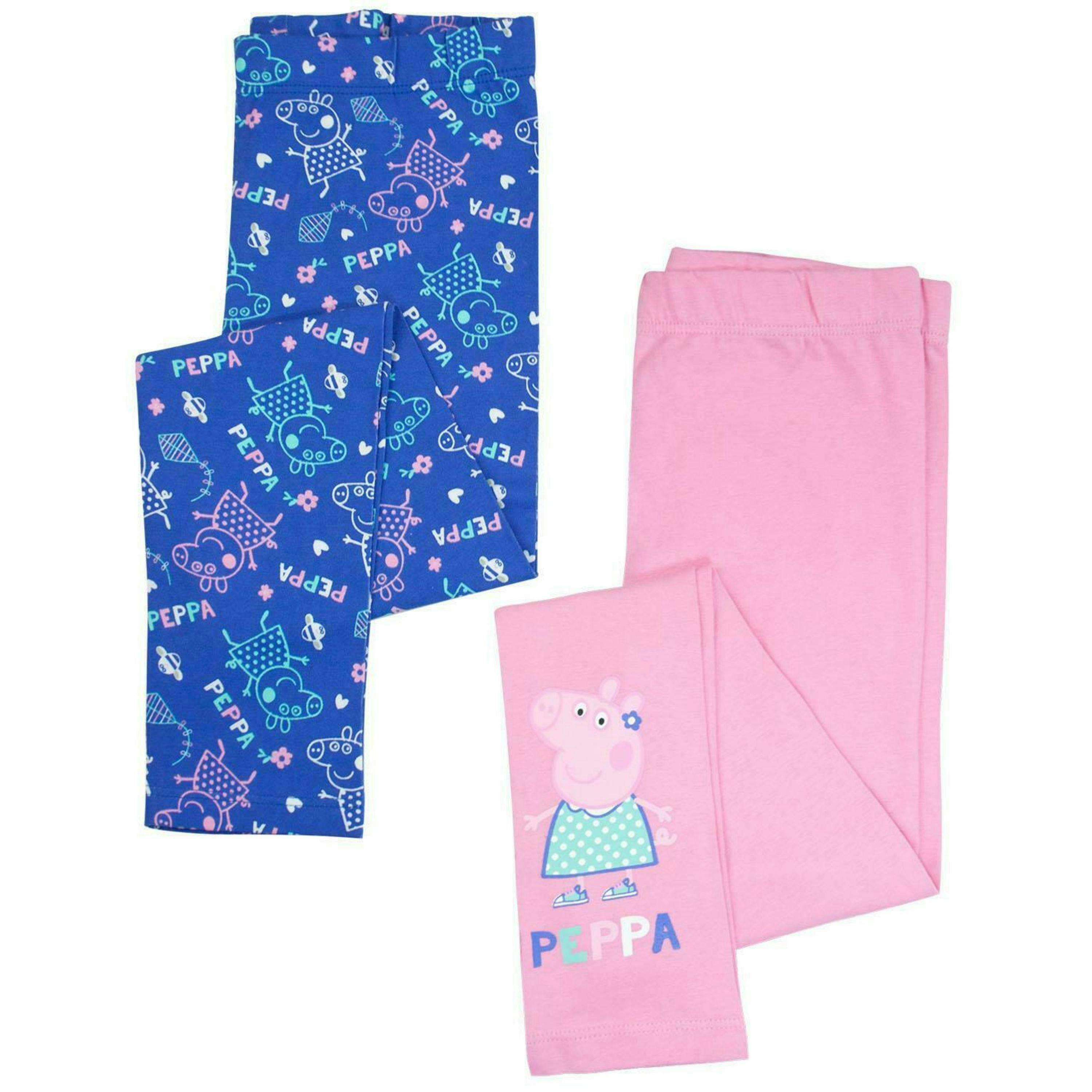 Peppa Pig Girls Pink Character Leggings by Vanilla Underground , view 1 of 5