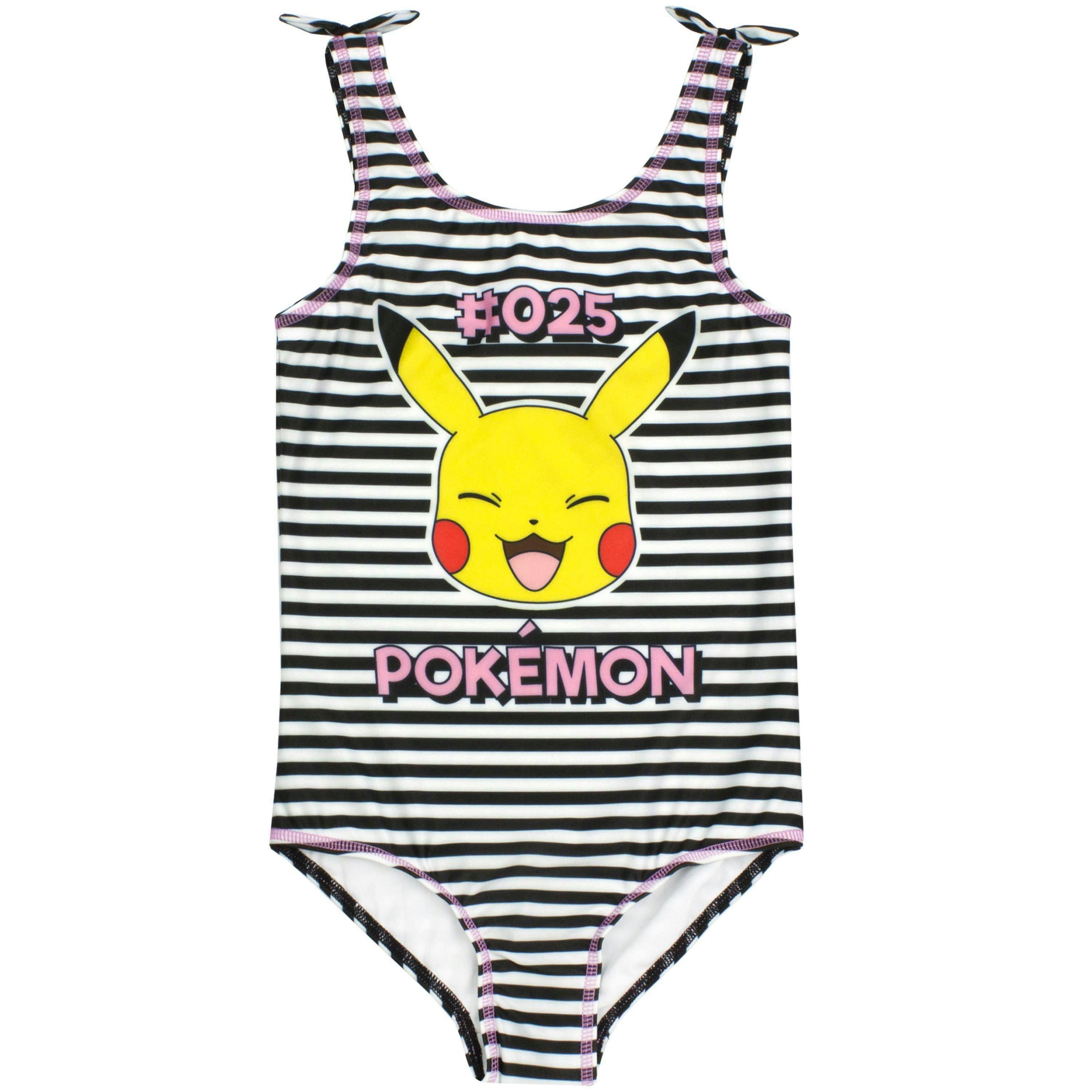 Pokemon Girls Black Pikachu 1 Piece Swimming Costume by Vanilla Underground , view 1 of 6