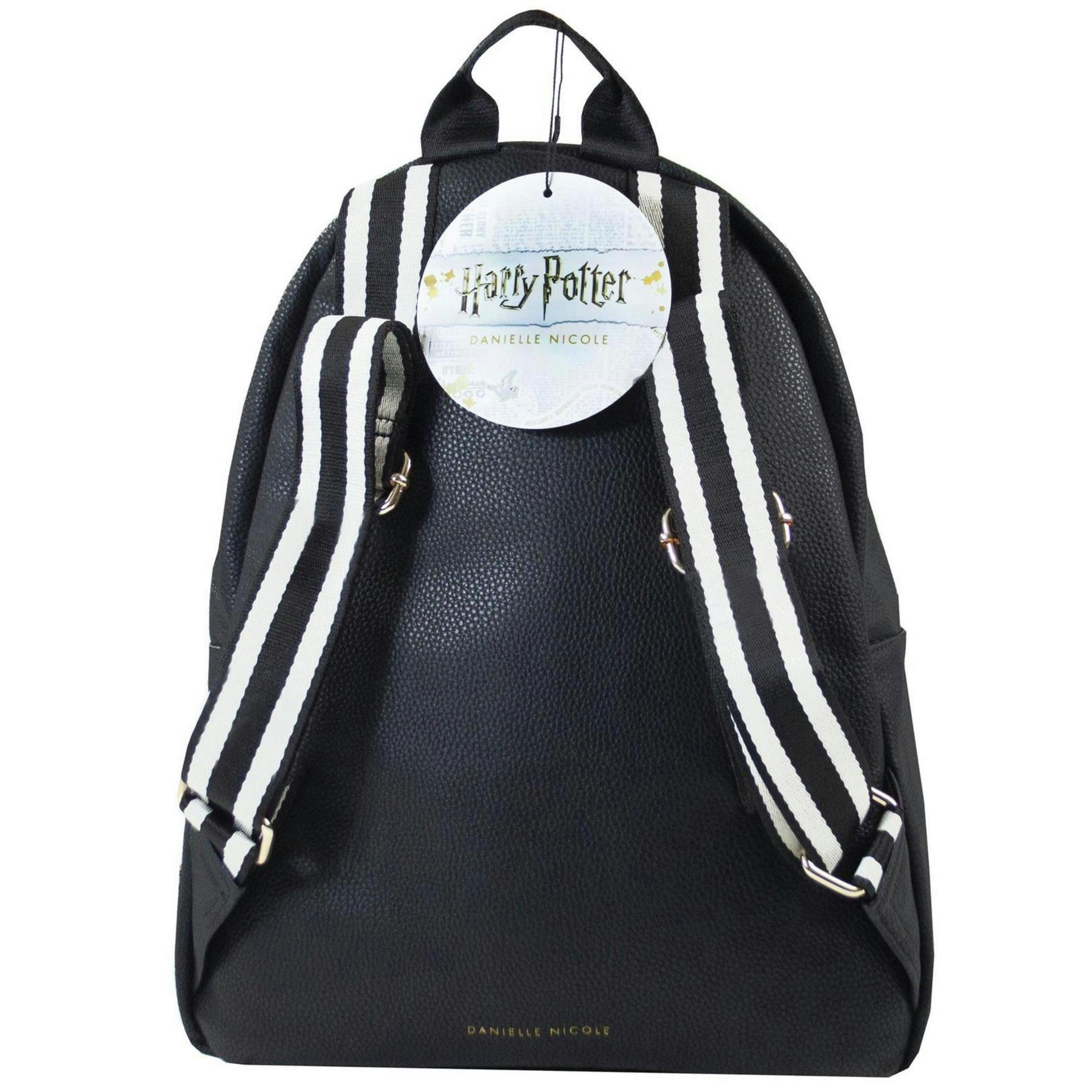 Danielle Nicole Womens Black Quidditch World Cup Text Backpack (One Size) by Vanilla Underground , view 3 of 3