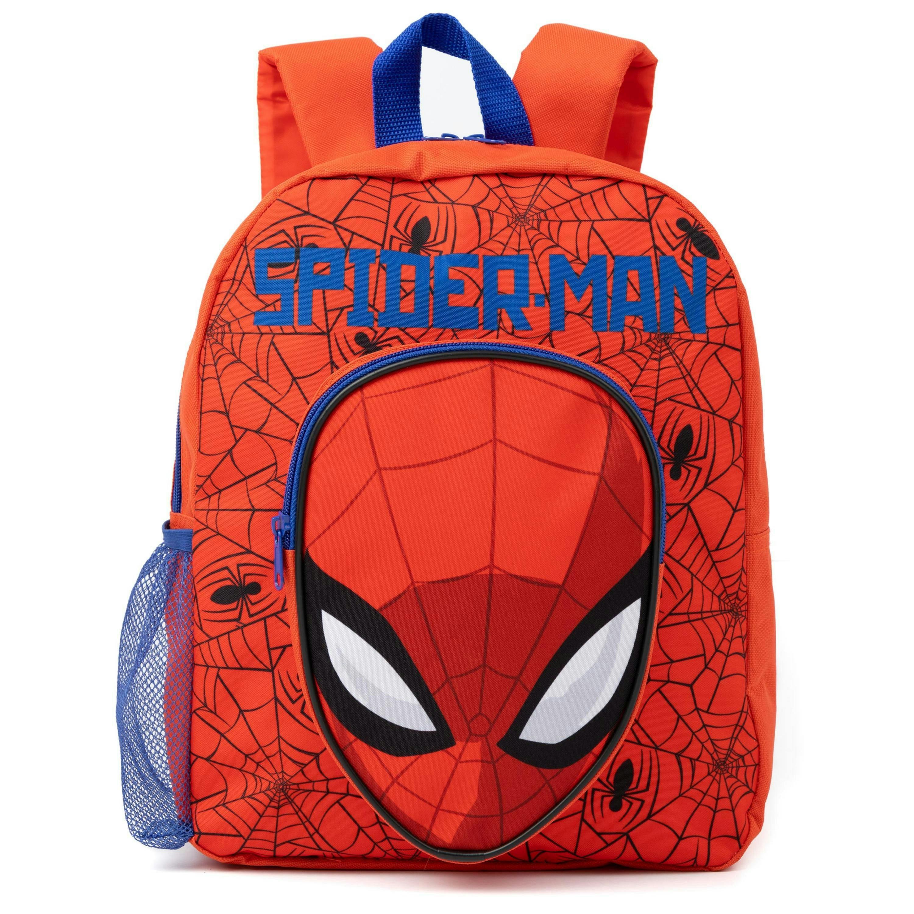 Marvel Unisex Kids Red 4 Piece Backpack Set (One Size) by Vanilla Underground , view 2 of 6