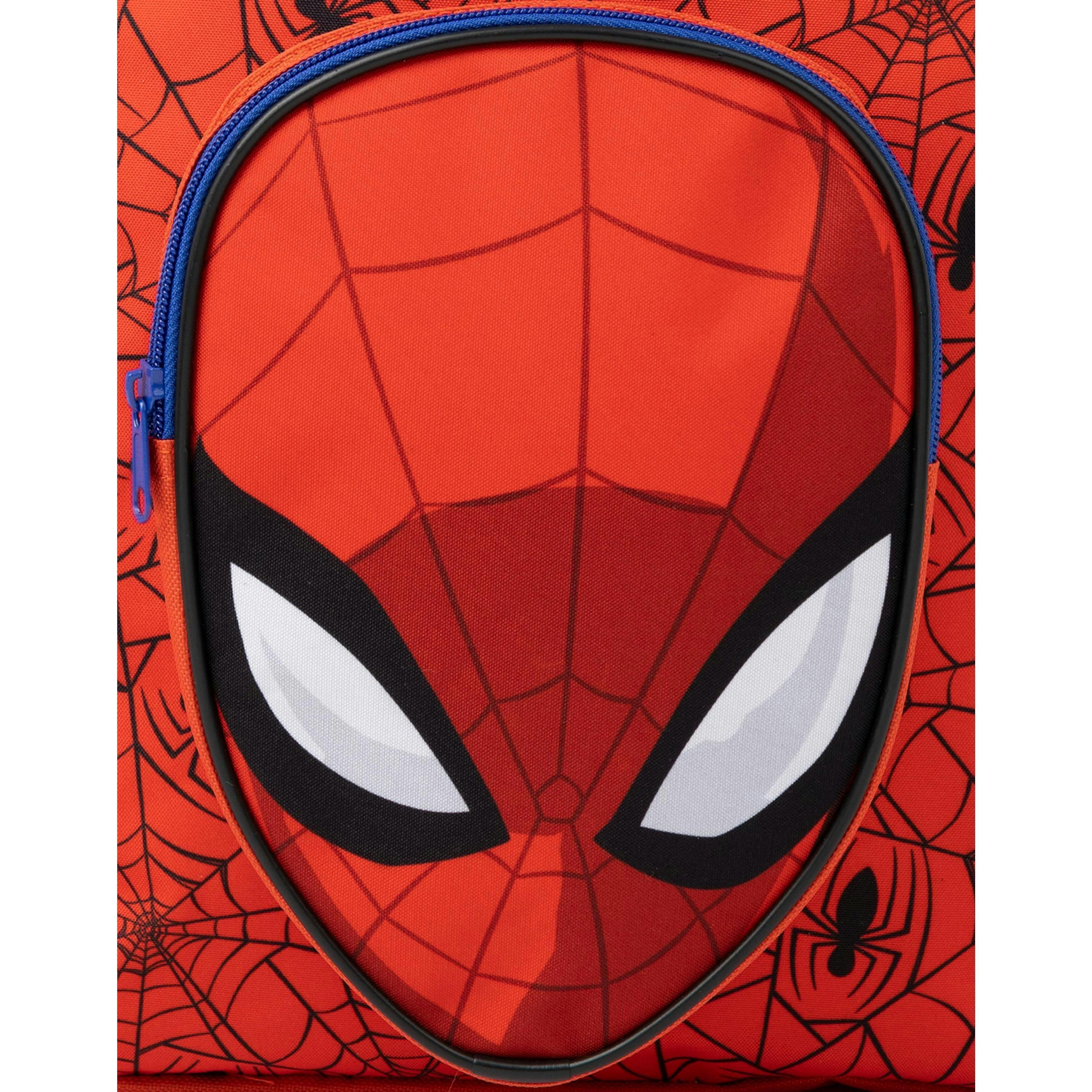 Marvel Unisex Kids Red 4 Piece Backpack Set (One Size) by Vanilla Underground , view 6 of 6