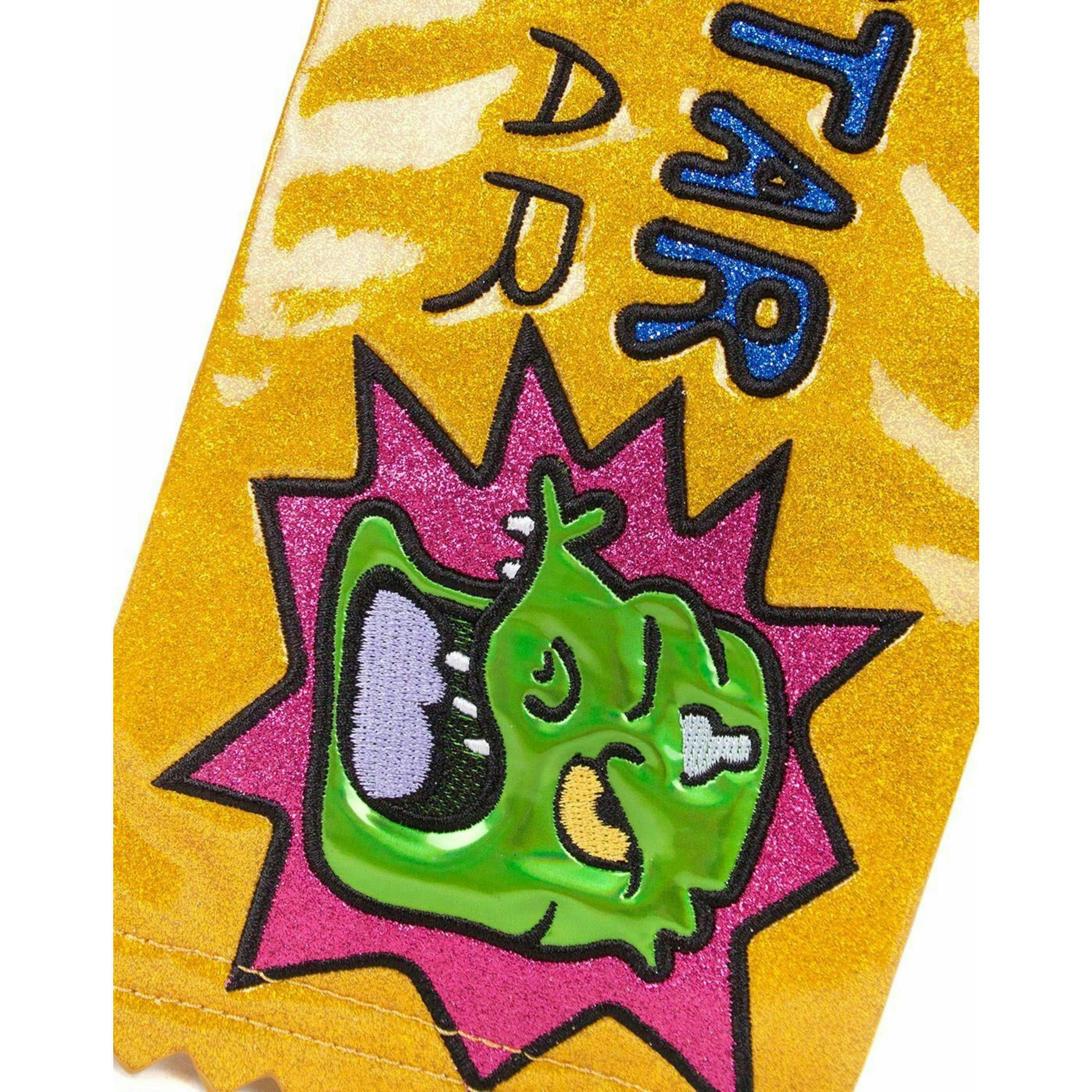 Danielle Nicole Womens Yellow Rugrats Clutch Bag (One Size) by Vanilla Underground , view 3 of 5