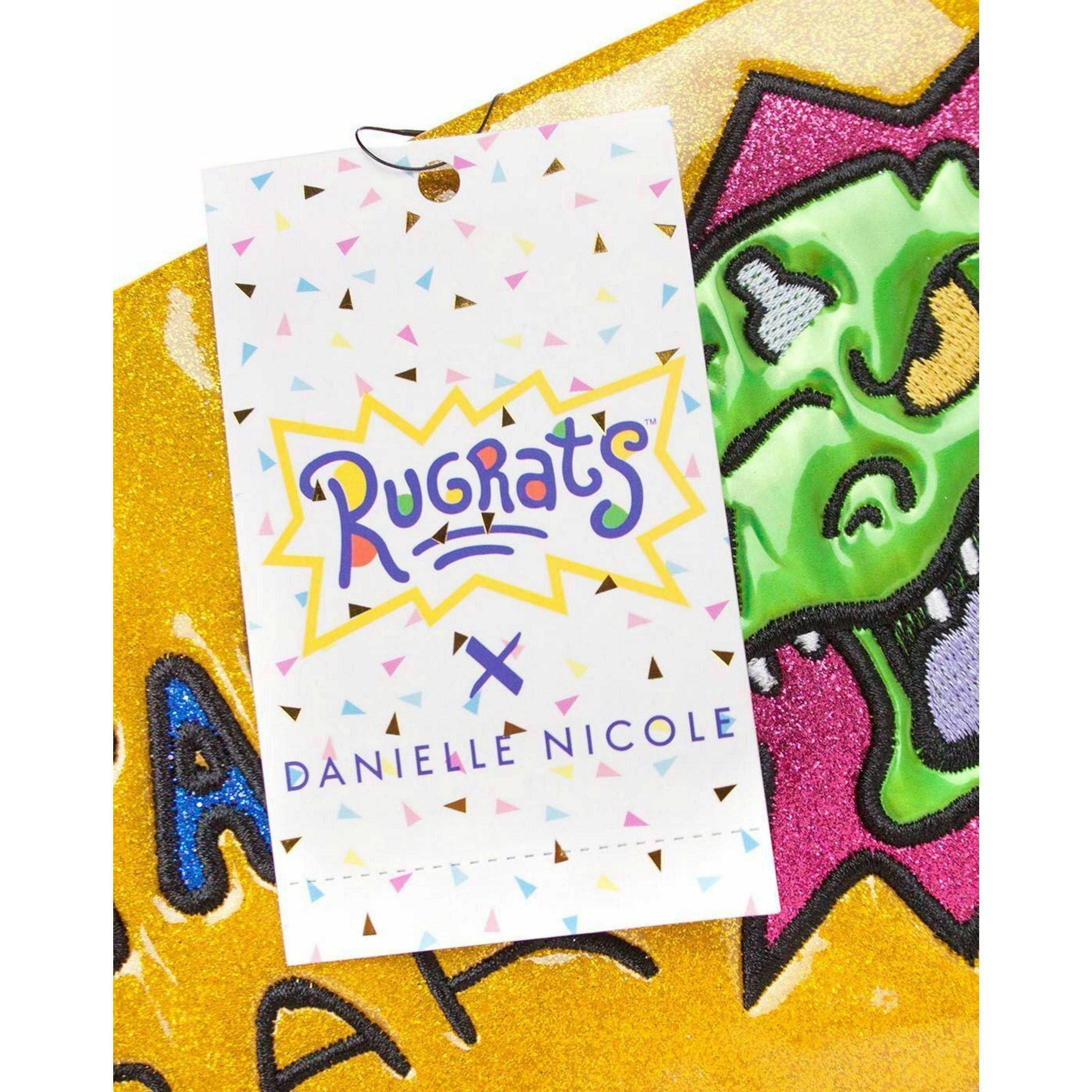 Danielle Nicole Womens Yellow Rugrats Clutch Bag (One Size) by Vanilla Underground , view 5 of 5