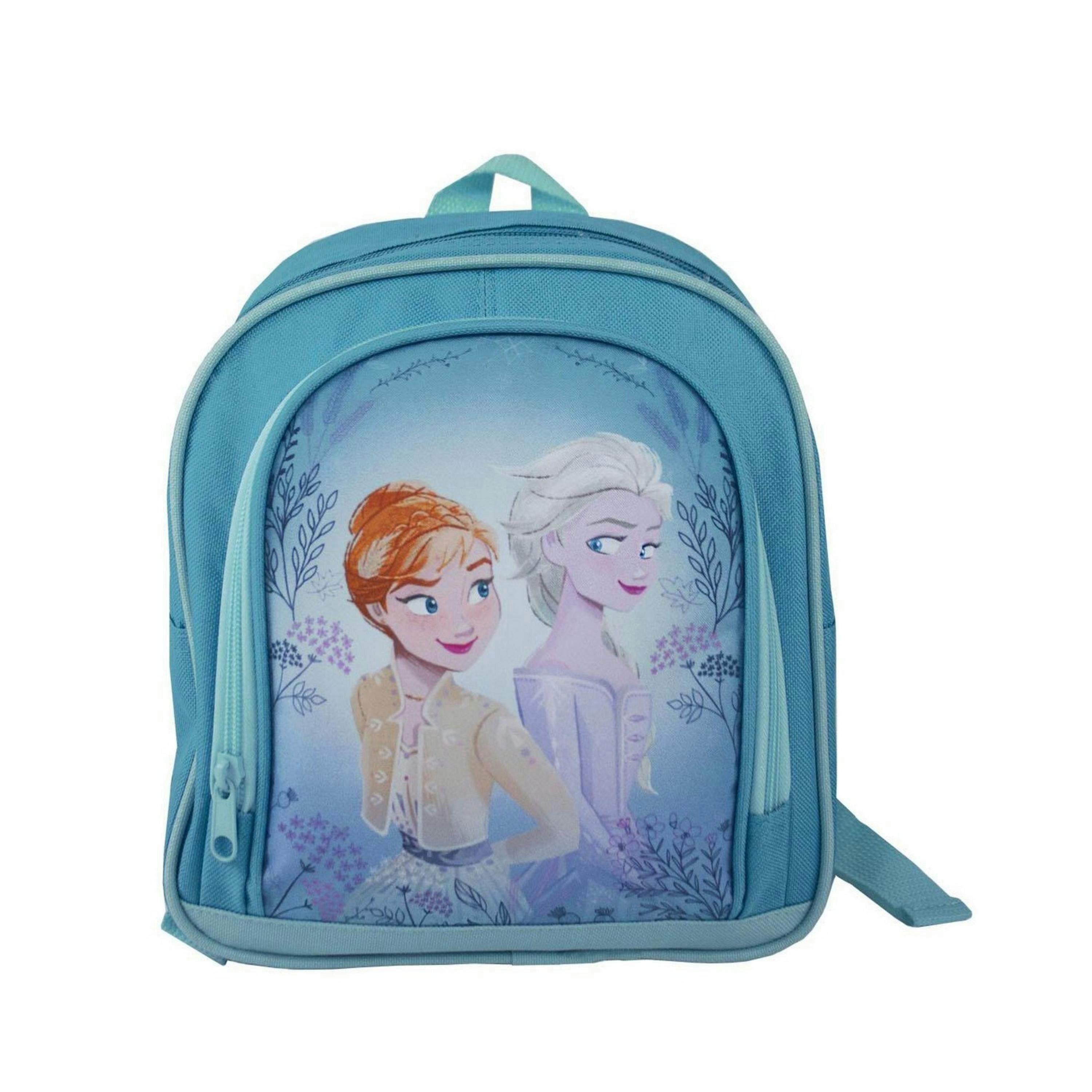 Disney Girls Blue Elsa, Anna Backpack (One Size) [dis] by Vanilla Underground , view 2 of 4