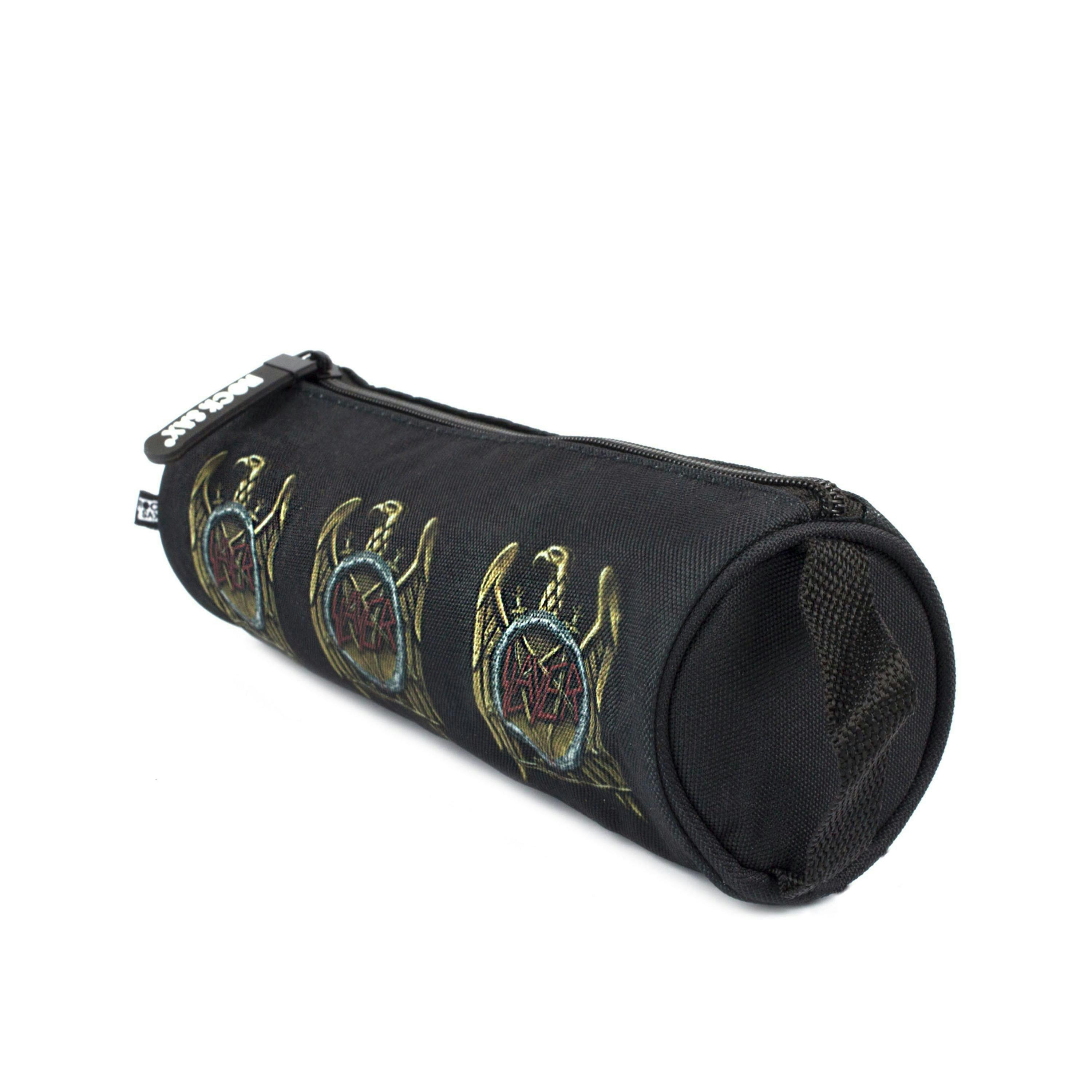 Rock Sax Unisex Kids Black Slayer Pencil Case (One Size) by Vanilla Underground , view 2 of 4
