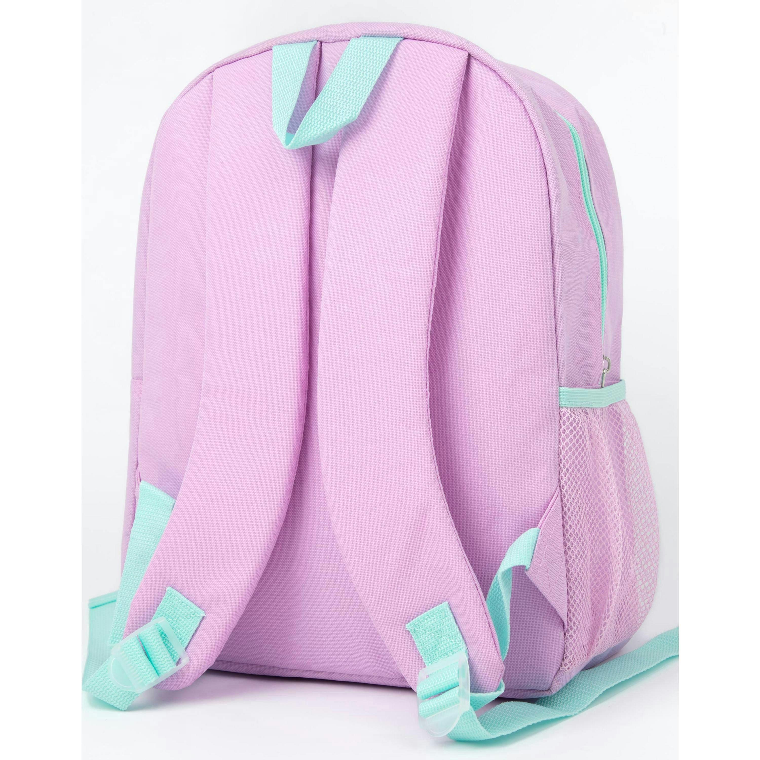 Barbie Girls Purple Printed 4 Piece Backpack Set (One Size) by Vanilla Underground , view 4 of 6