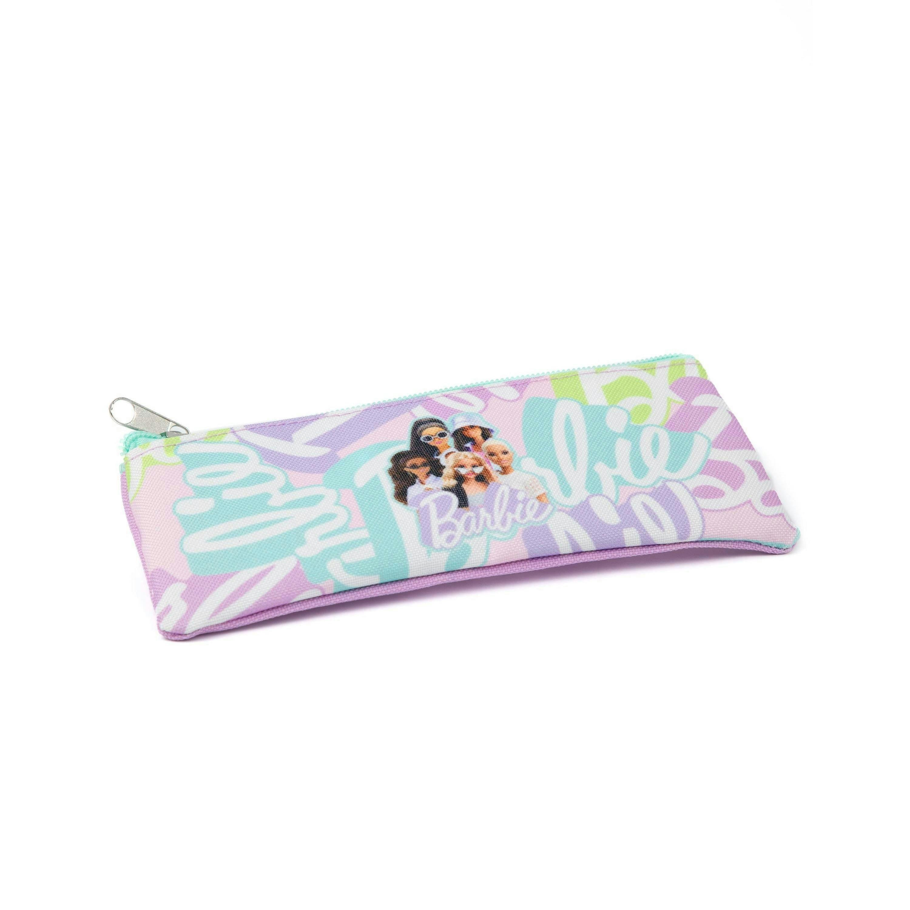 Barbie Girls Purple Printed 4 Piece Backpack Set (One Size) by Vanilla Underground , view 5 of 6