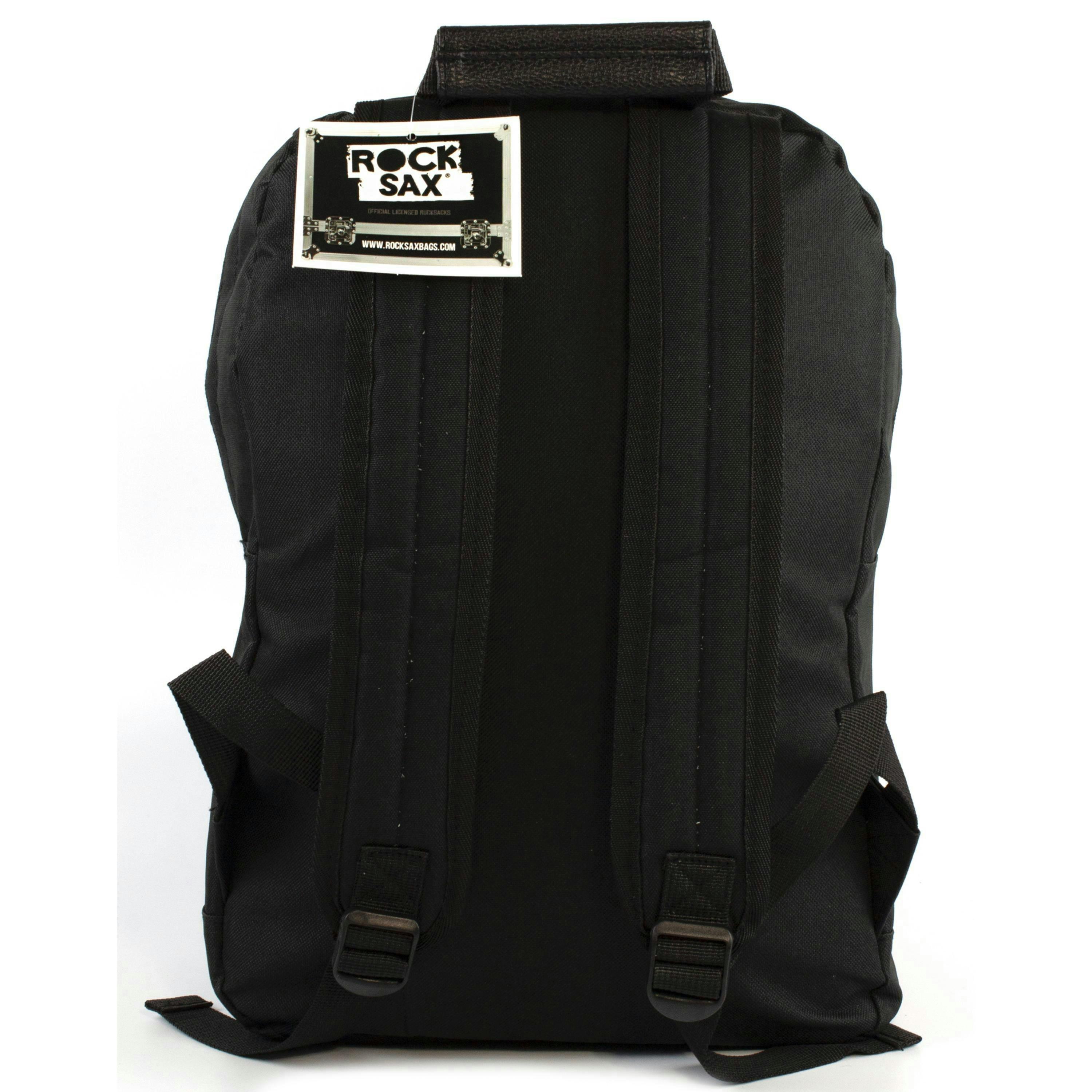 Rock Sax Unisex Black Bullet For My Valentine Backpack (One Size) by Vanilla Underground , view 3 of 3
