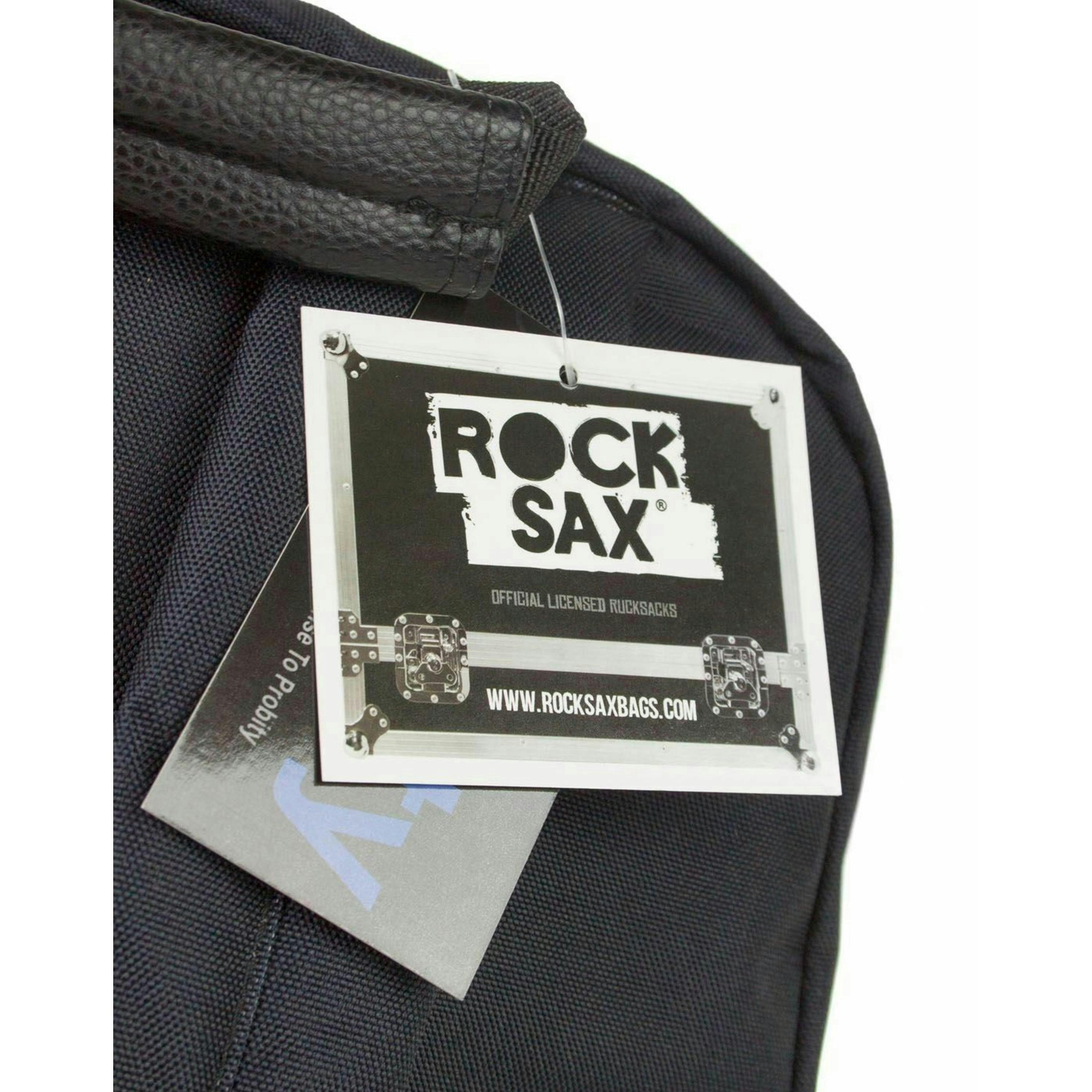 Rock Sax Unisex Black Metallica Backpack (One Size) [dis] by Vanilla Underground , view 5 of 5