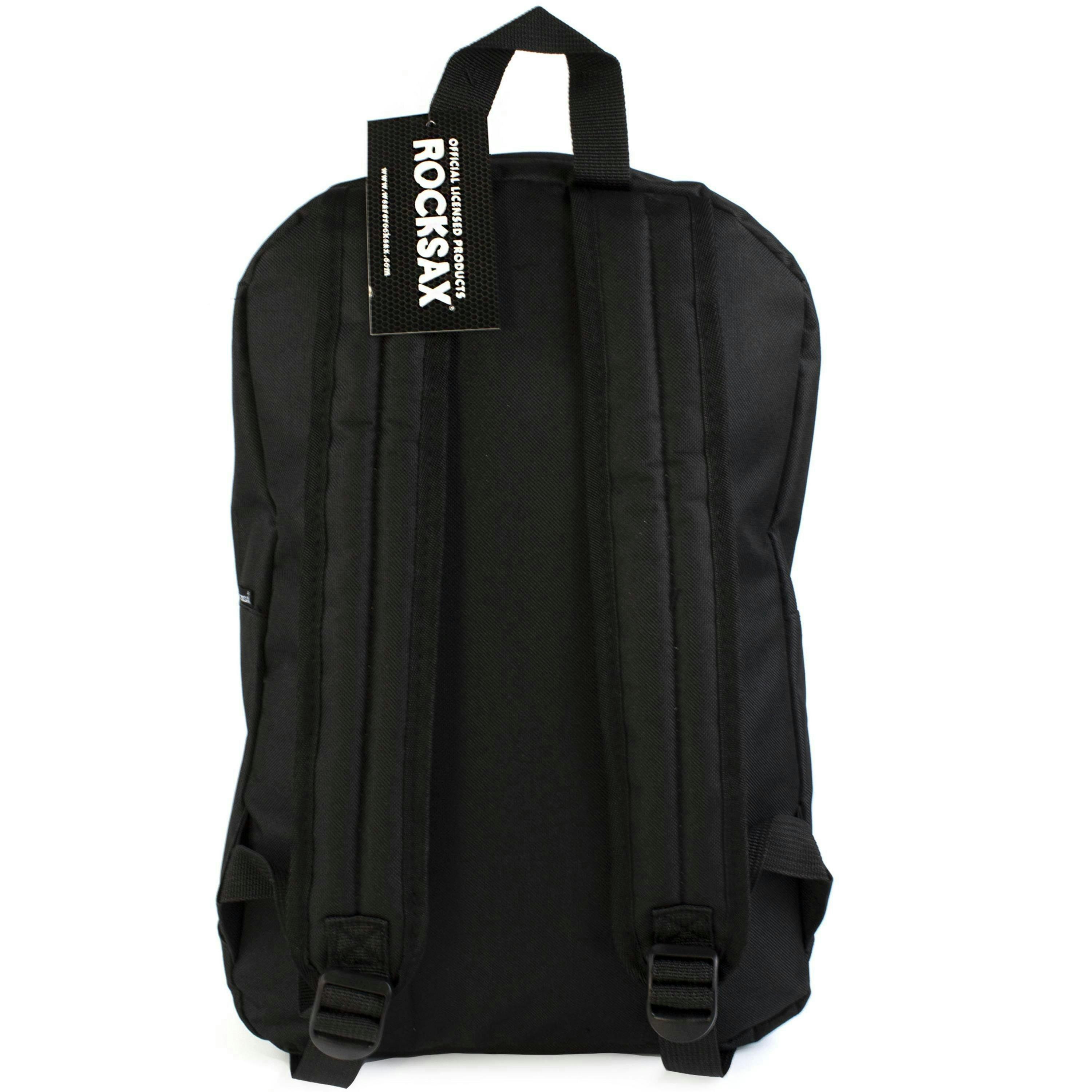 Rock Sax Womens Black Fall Out Boy Backpack (One Size) by Vanilla Underground , view 3 of 6