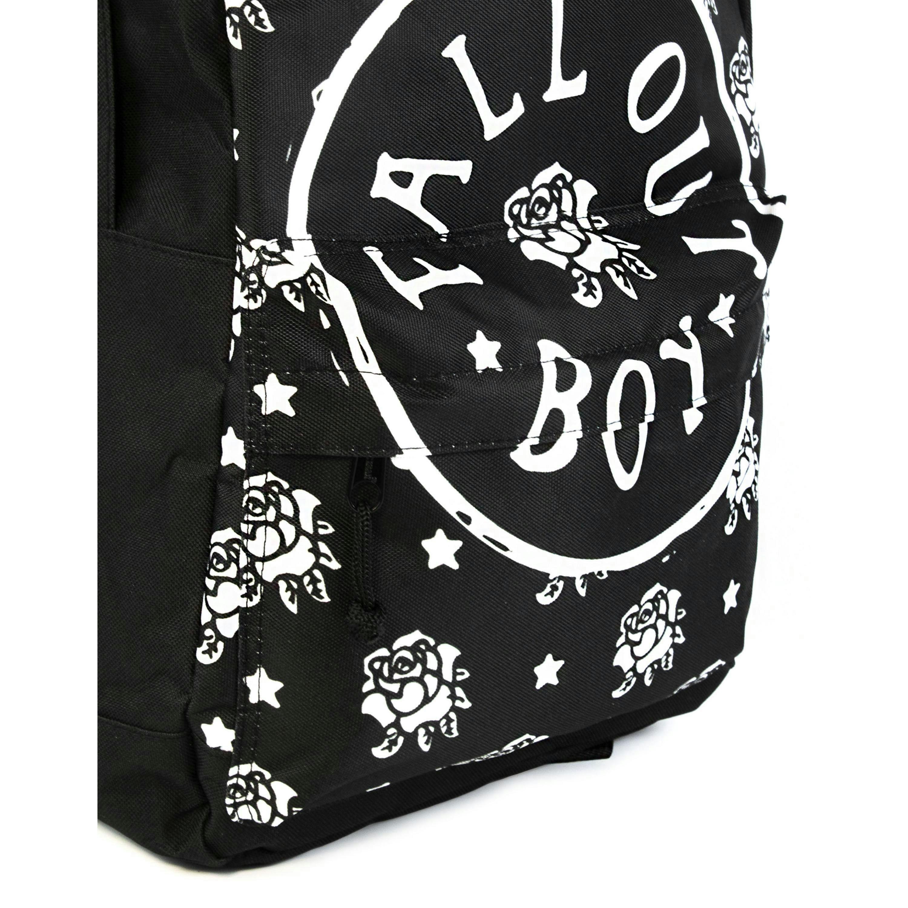 Rock Sax Womens Black Fall Out Boy Backpack (One Size) by Vanilla Underground , view 4 of 6