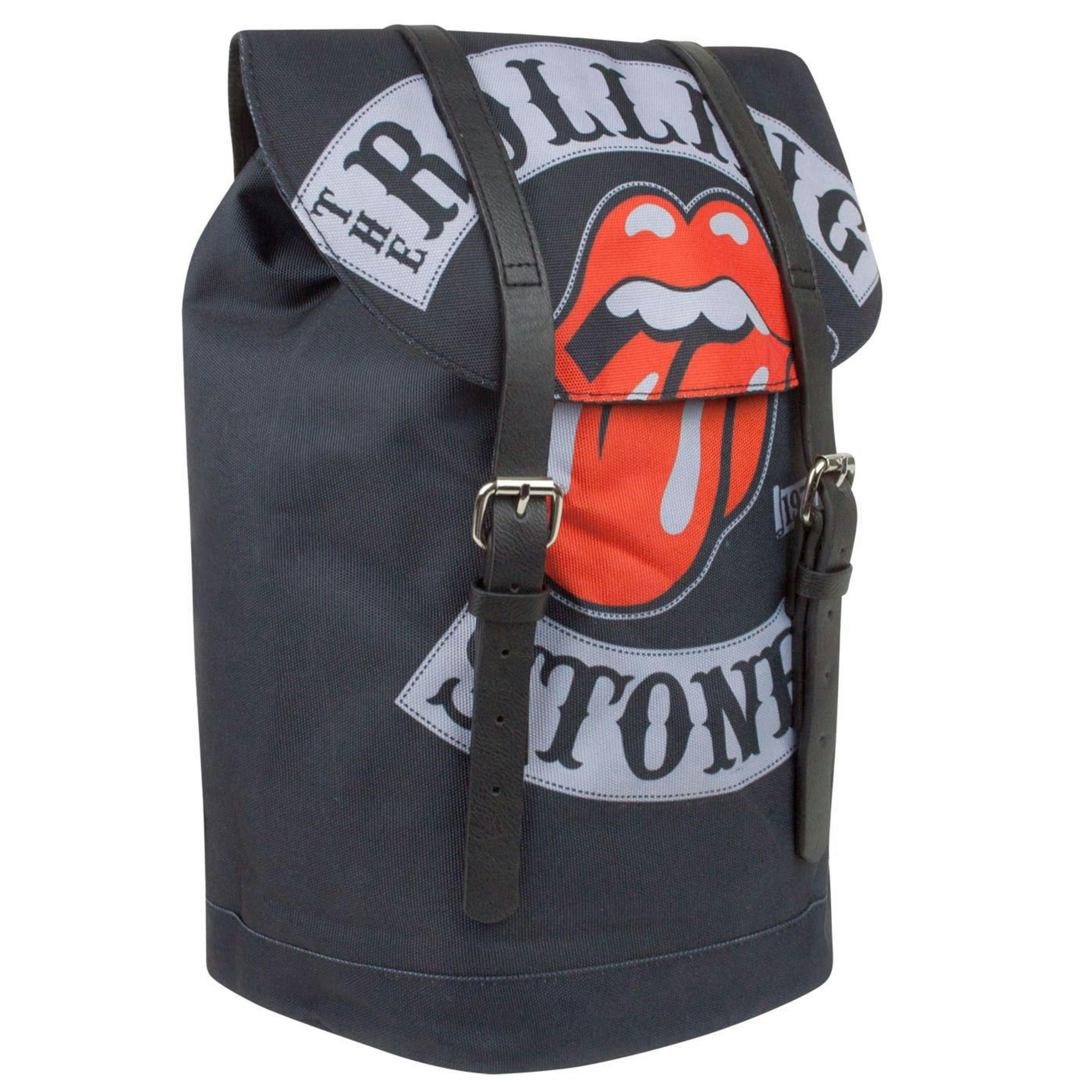 Rock Sax Unisex Black The Rolling Stones Backpack (One Size) by Vanilla Underground , view 1 of 3