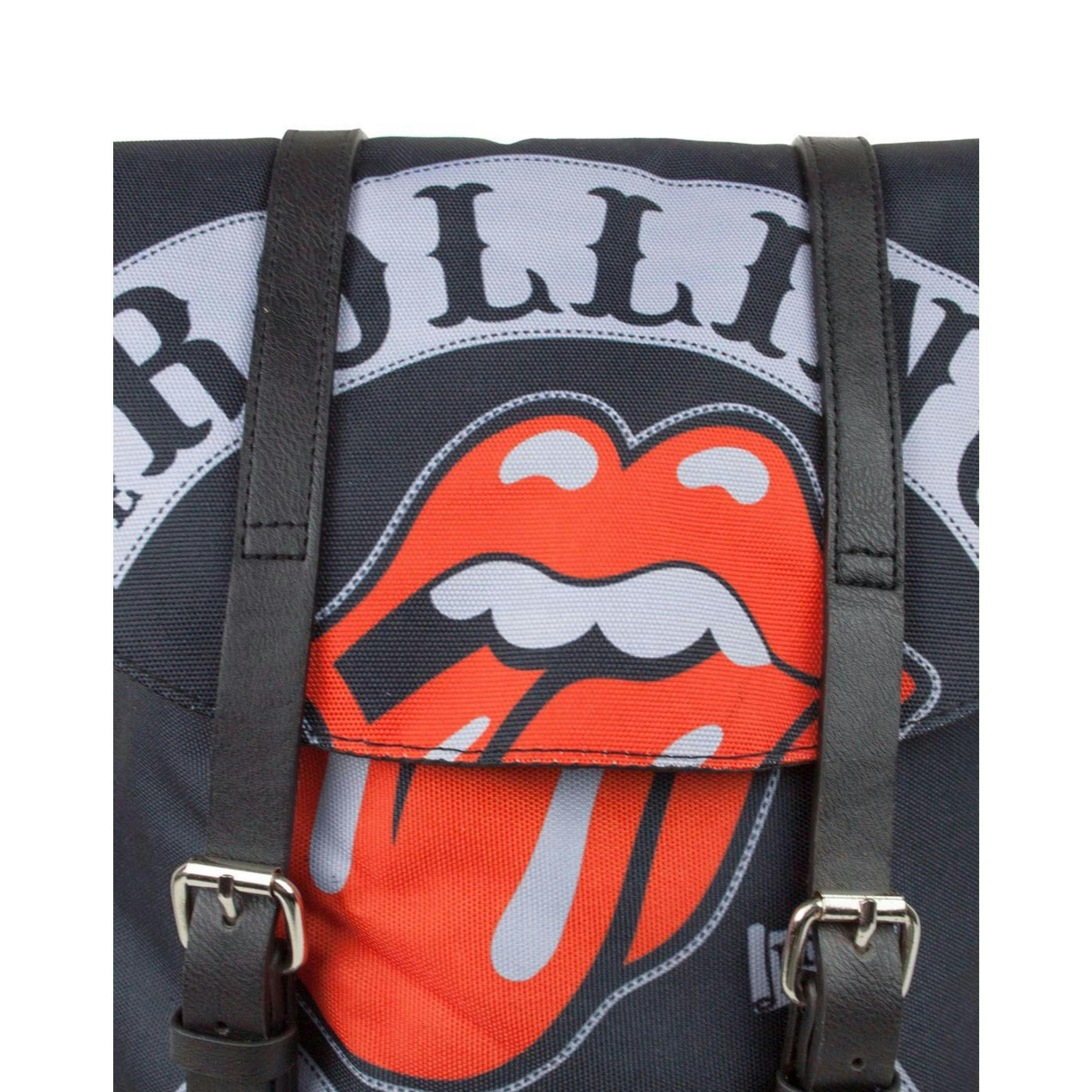 Rock Sax Unisex Black The Rolling Stones Backpack (One Size) by Vanilla Underground , view 2 of 3