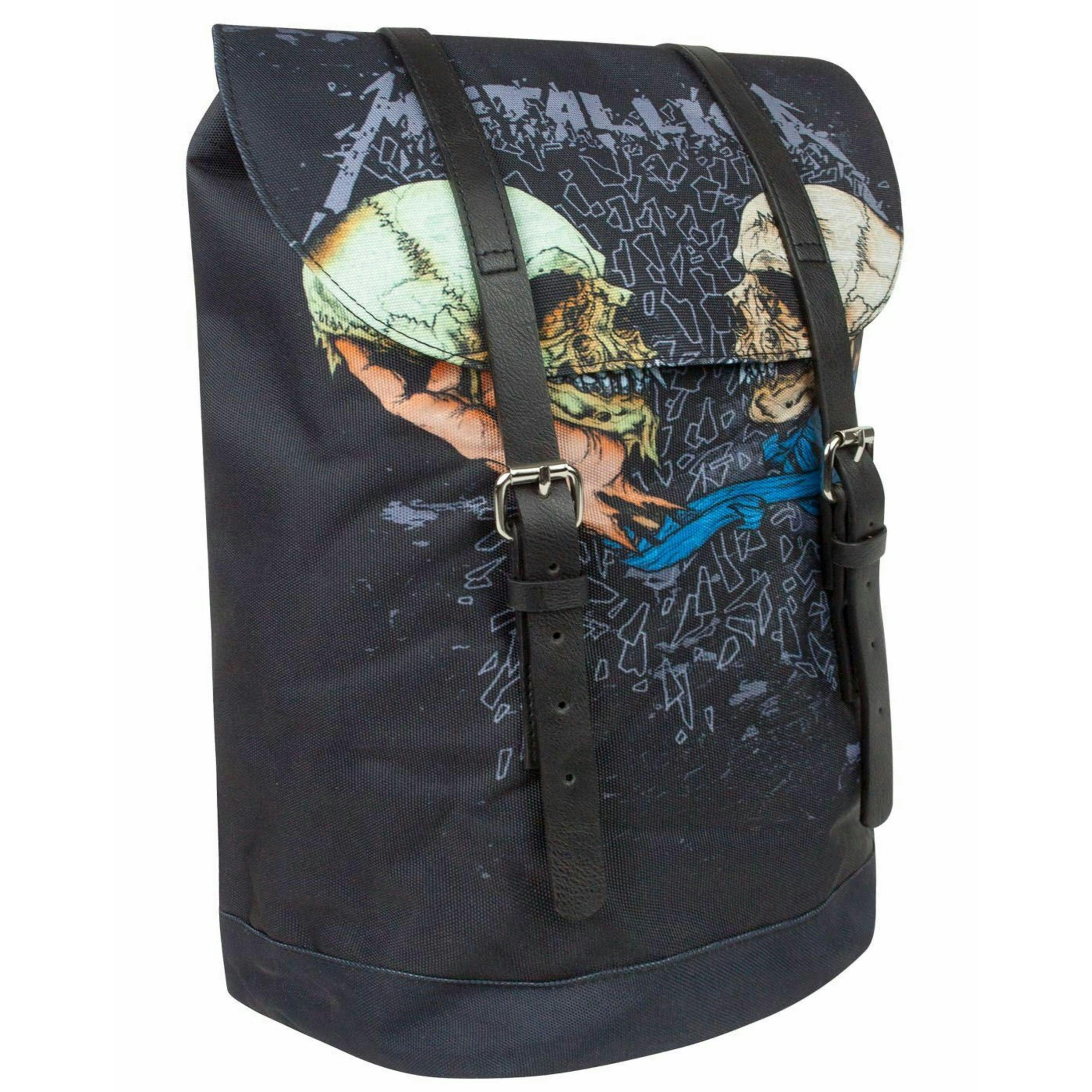 Rock Sax Unisex Black Metallica Backpack (One Size) [dis] by Vanilla Underground , view 1 of 5