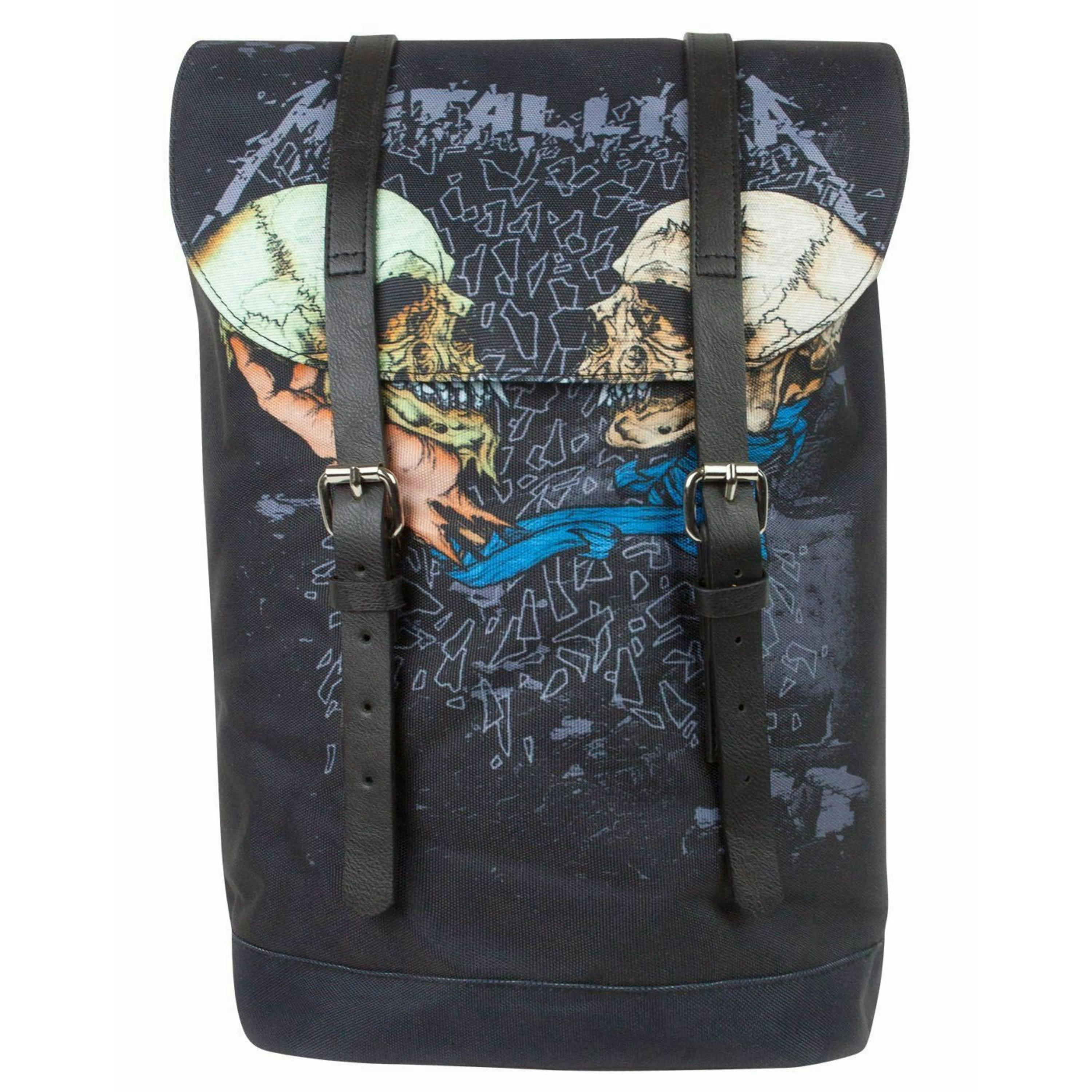 Rock Sax Unisex Black Metallica Backpack (One Size) [dis] by Vanilla Underground , view 2 of 5