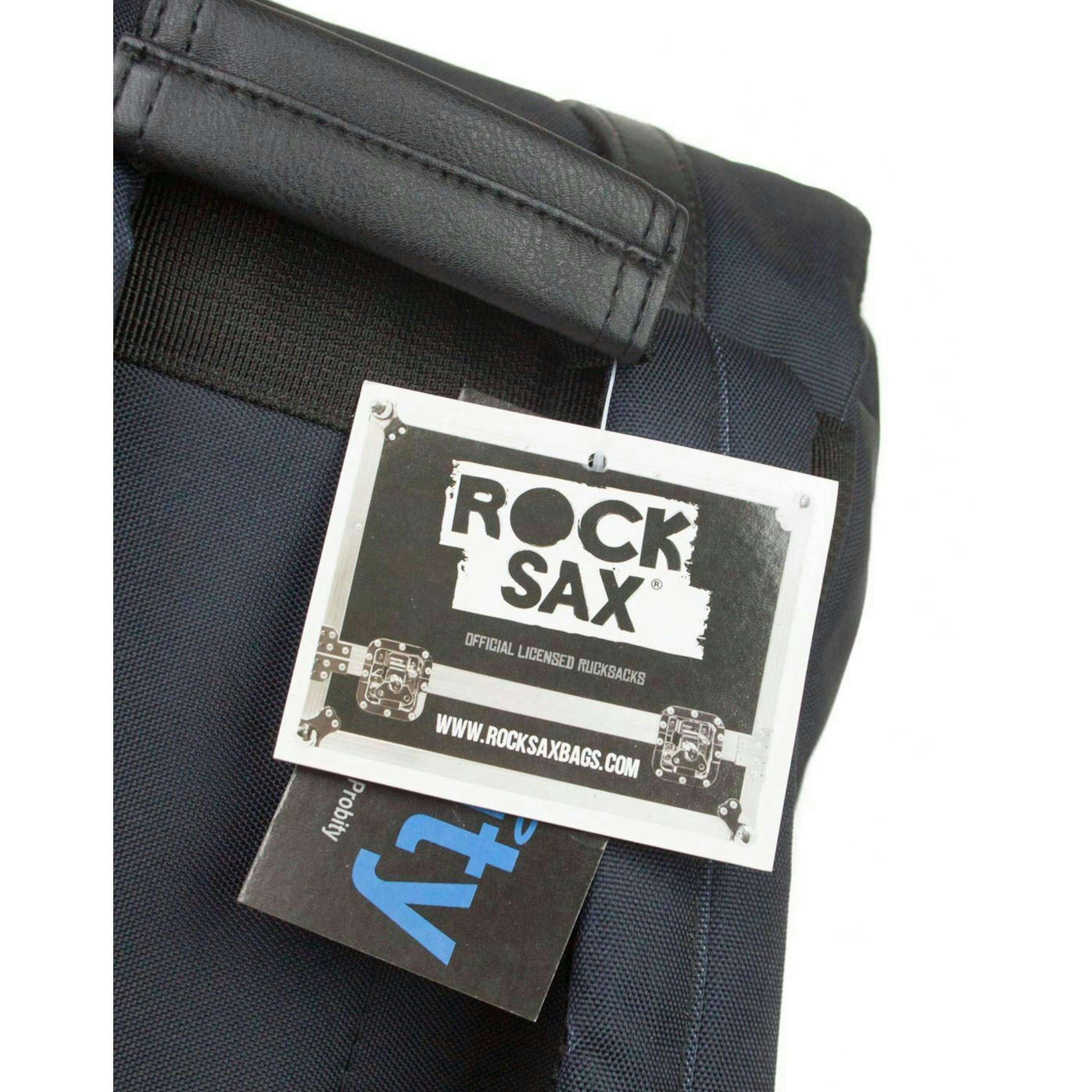 Rock Sax Unisex Black Metallica Backpack (One Size) [dis] by Vanilla Underground , view 5 of 5