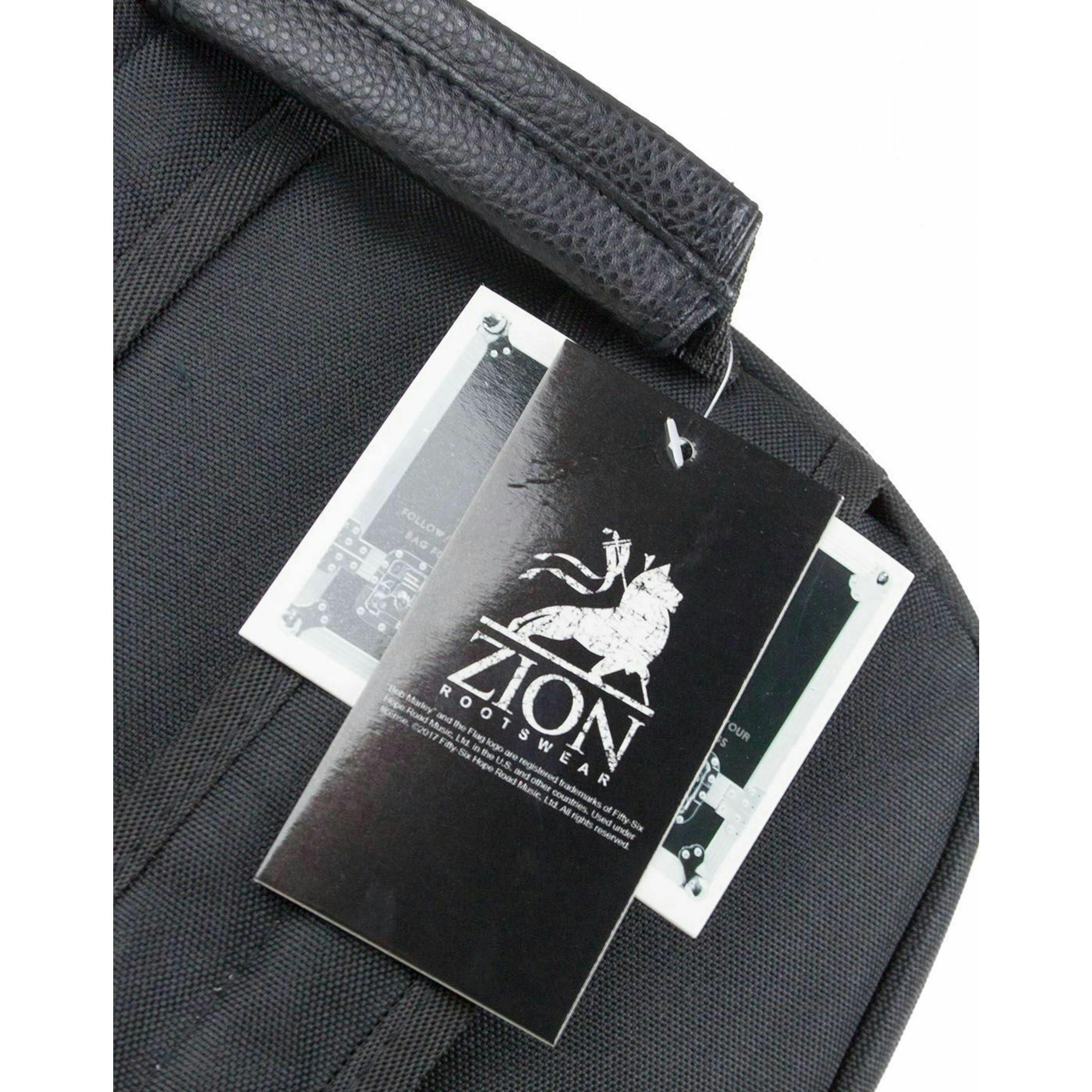 Rock Sax Unisex Black Bob Marley Backpack (One Size) [dis] by Vanilla Underground , view 4 of 4