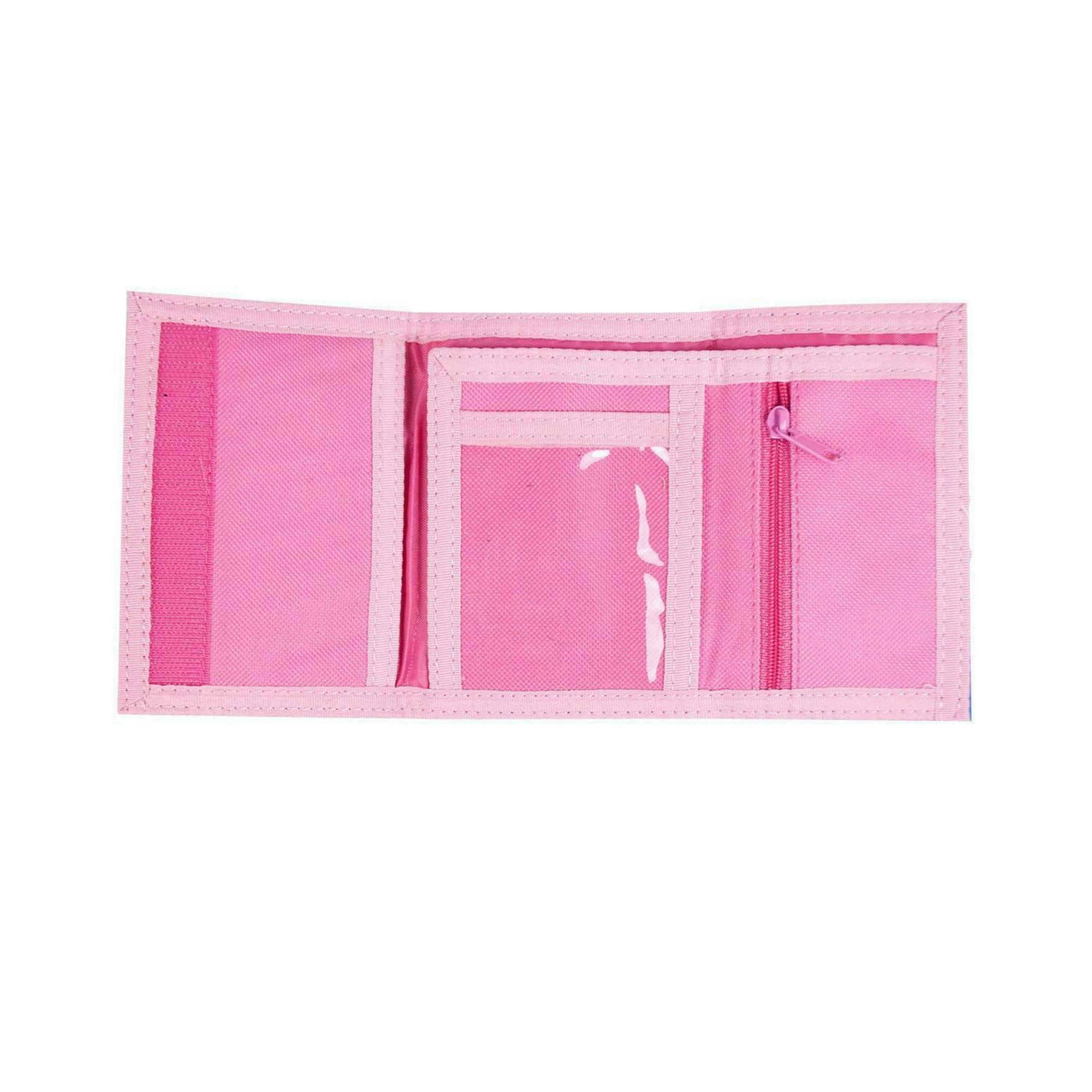 Peppa Pig Girls Pink Character Velcro Wallet (One Size) by Vanilla Underground , view 4 of 5