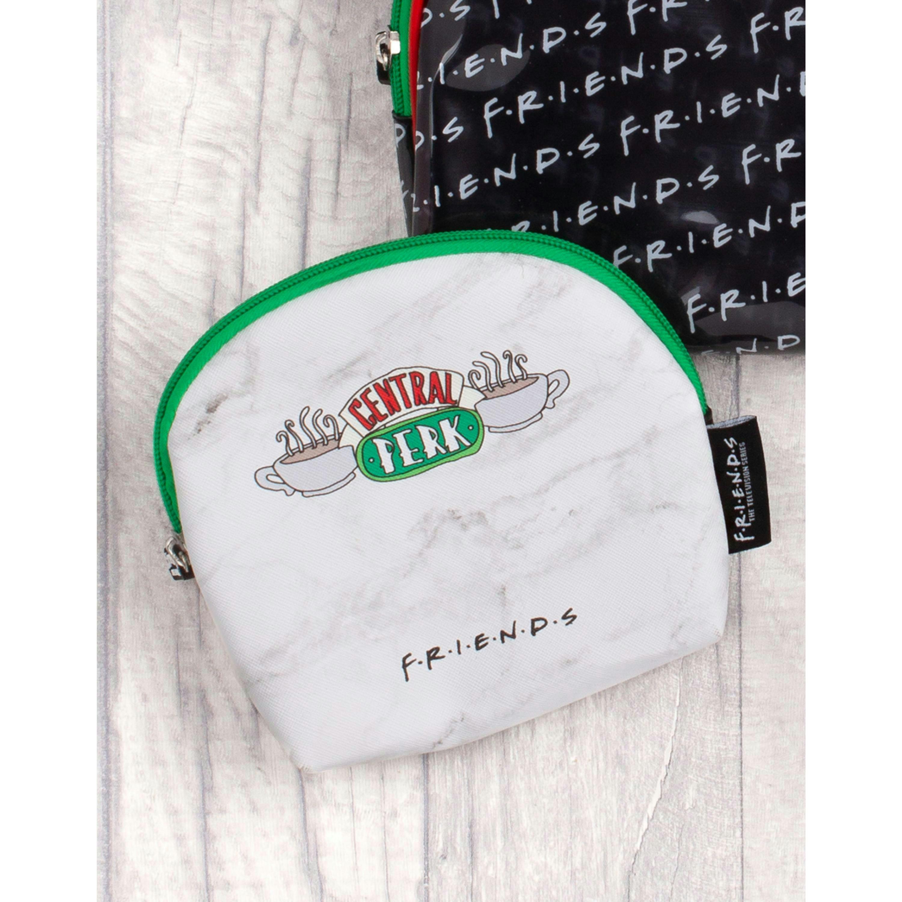 Friends Womens Black Logo Central Perk Graphic Makeup Bag (One Size) by Vanilla Underground , view 3 of 5