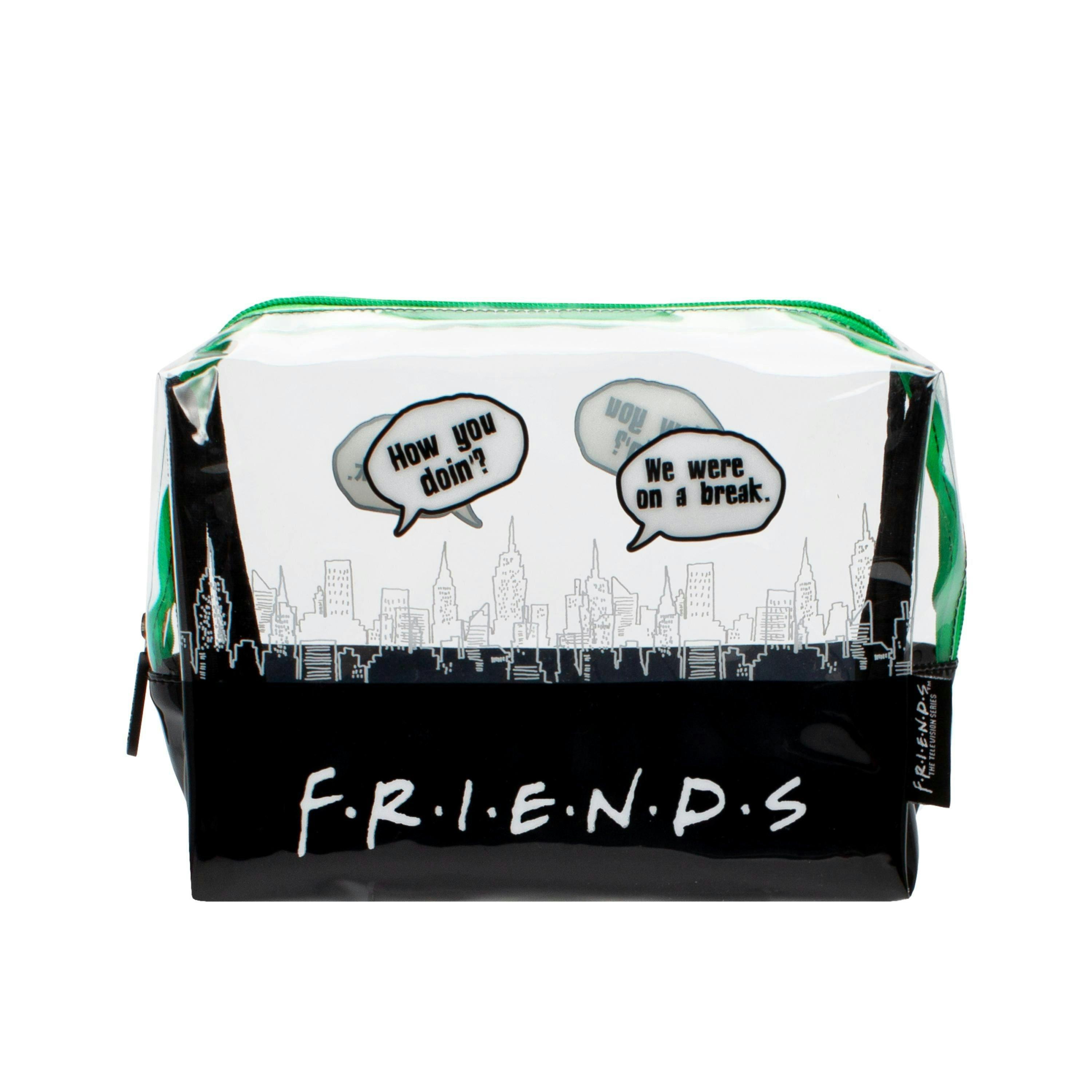 Friends Womens Black Logo Central Perk Graphic Makeup Bag (One Size) by Vanilla Underground , view 5 of 5