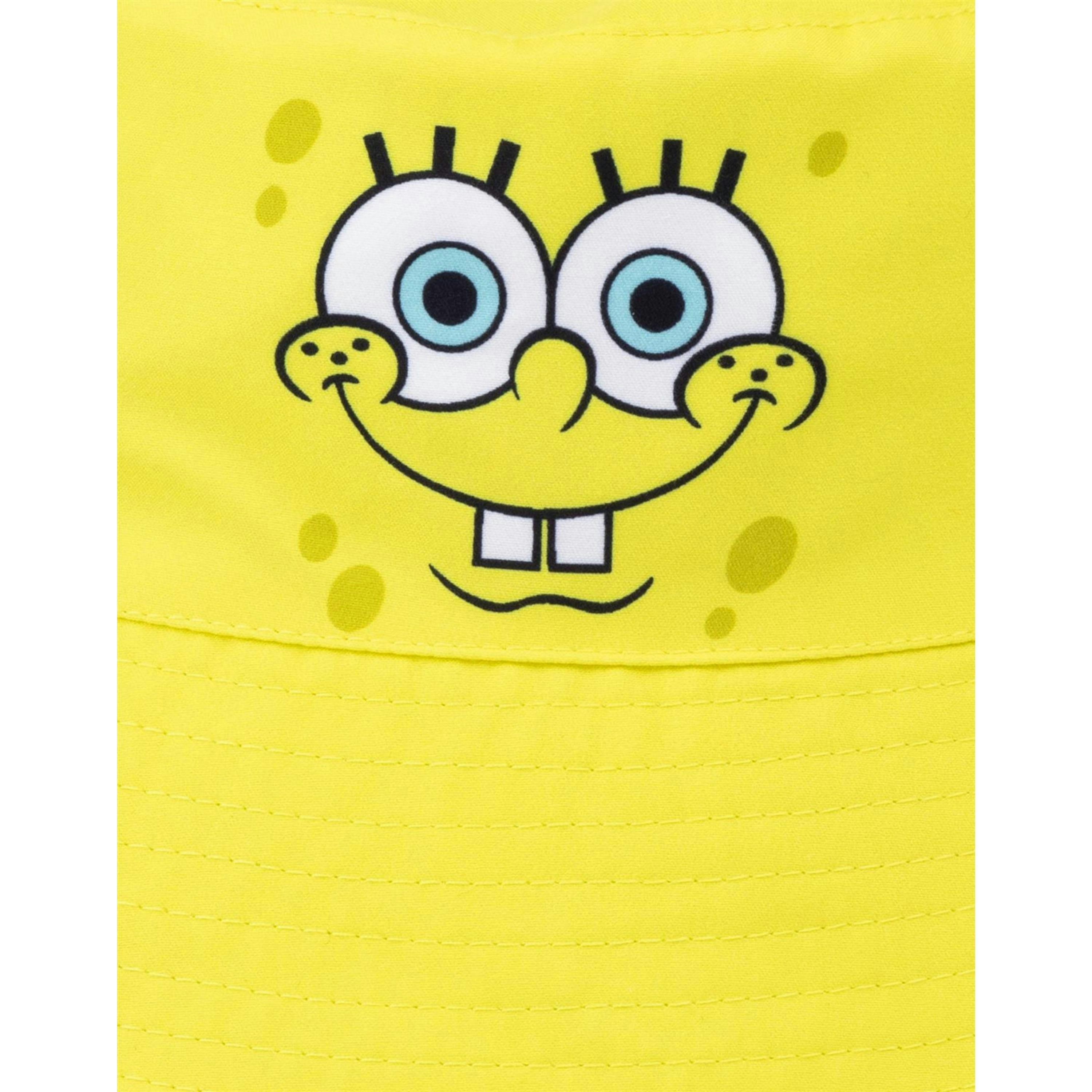 SpongeBob SquarePants Unisex Kids Multicoloured Bucket Hat (One Size) by Vanilla Underground , view 4 of 6