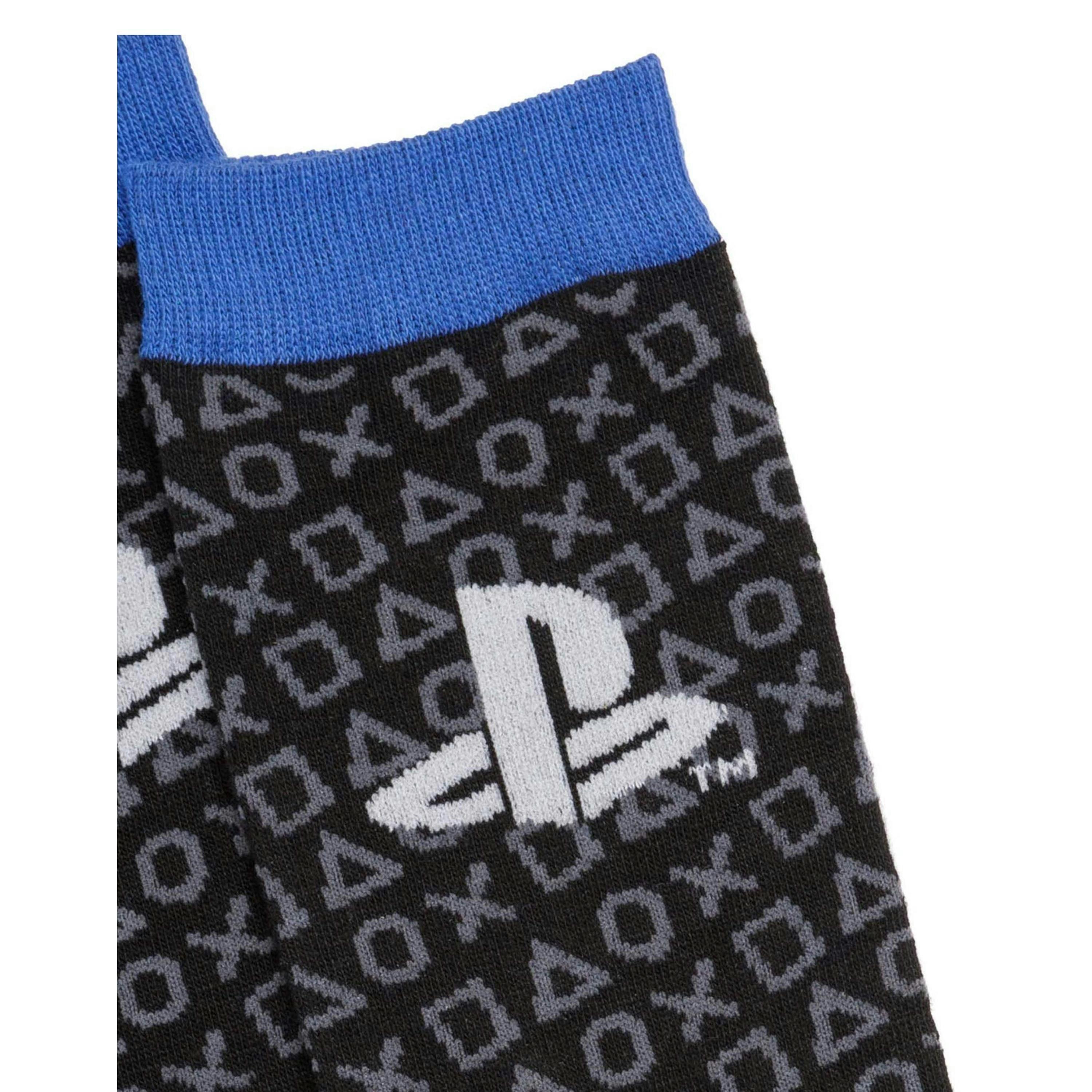 PlayStation Mens Blue Logo & Controller Symbols Print - Boxed Set Mug and Sock Gift Set (One Size) [dis] by Vanilla Underground , view 5 of 6
