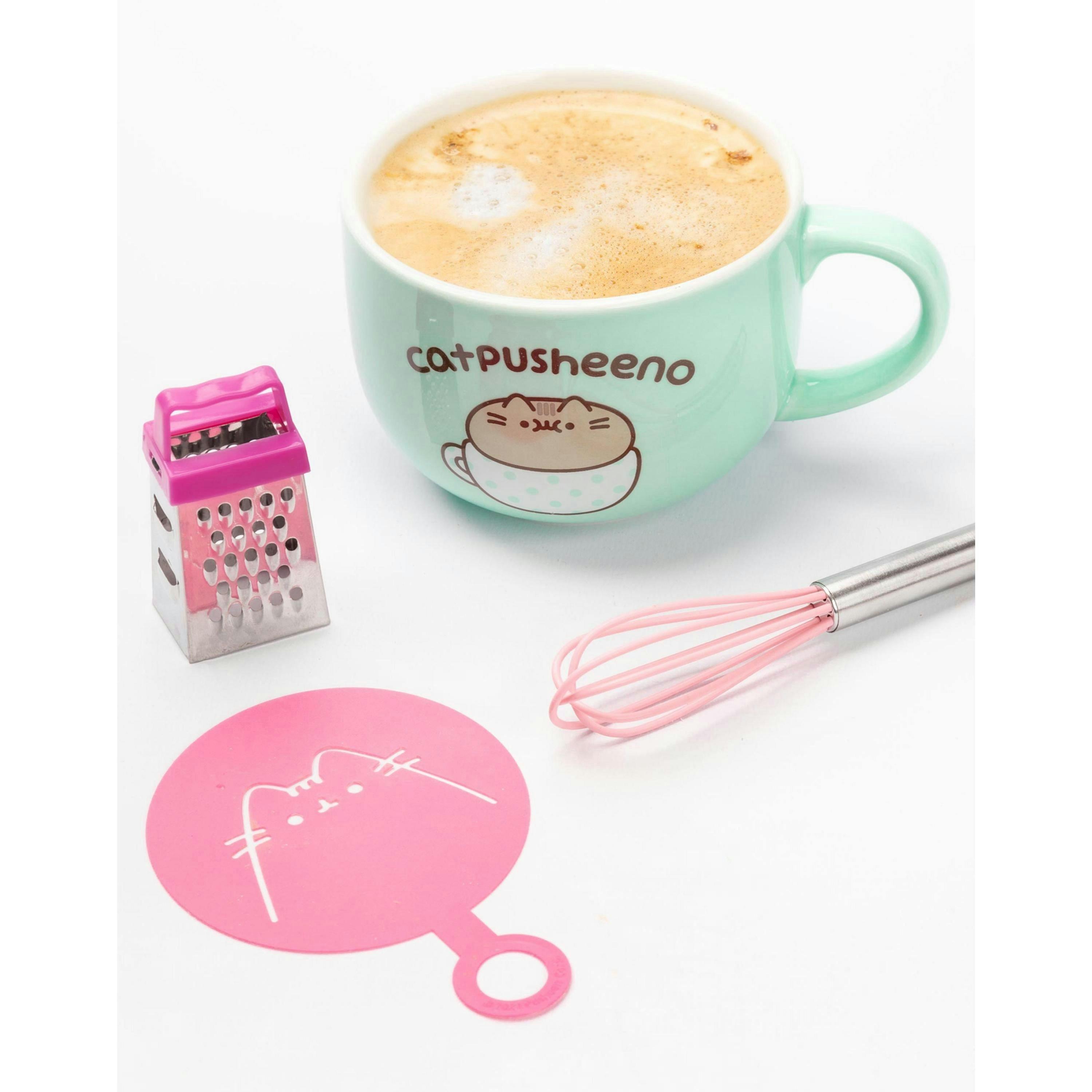 Pusheen Womens Blue Pusheen Boxed Set Large Coffee Mug (One Size) by Vanilla Underground , view 3 of 6