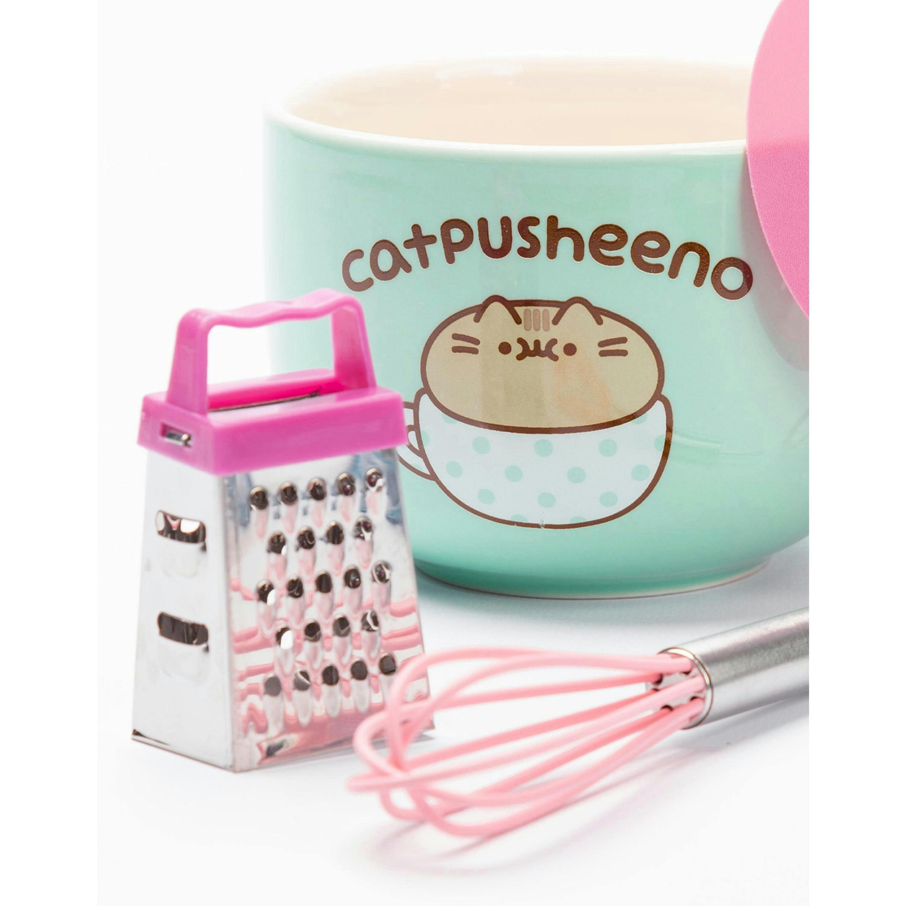 Pusheen Womens Blue Pusheen Boxed Set Large Coffee Mug (One Size) by Vanilla Underground , view 6 of 6