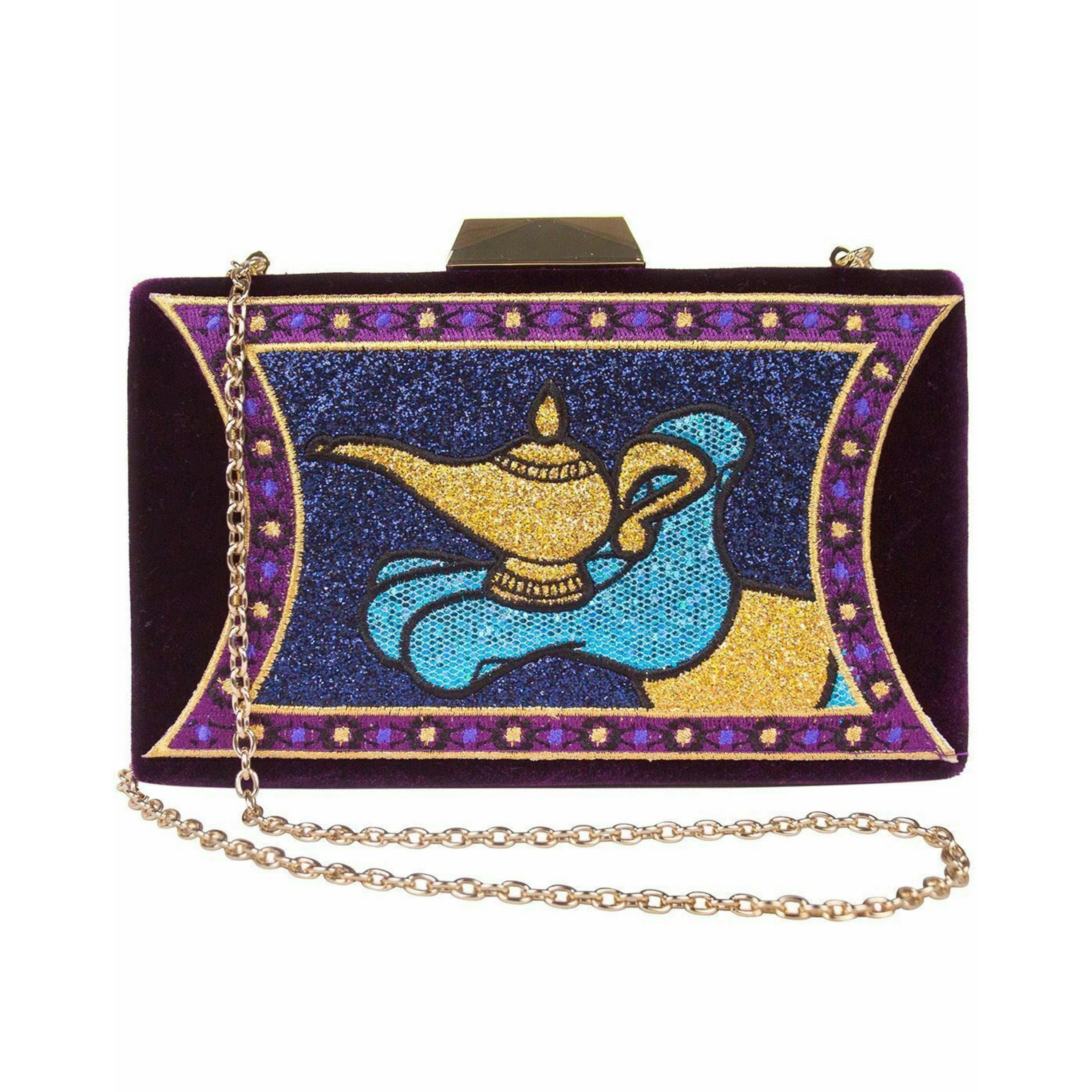 Danielle Nicole Unisex Black Genie Lamp Clutch Bag (One Size) by Vanilla Underground , view 1 of 6