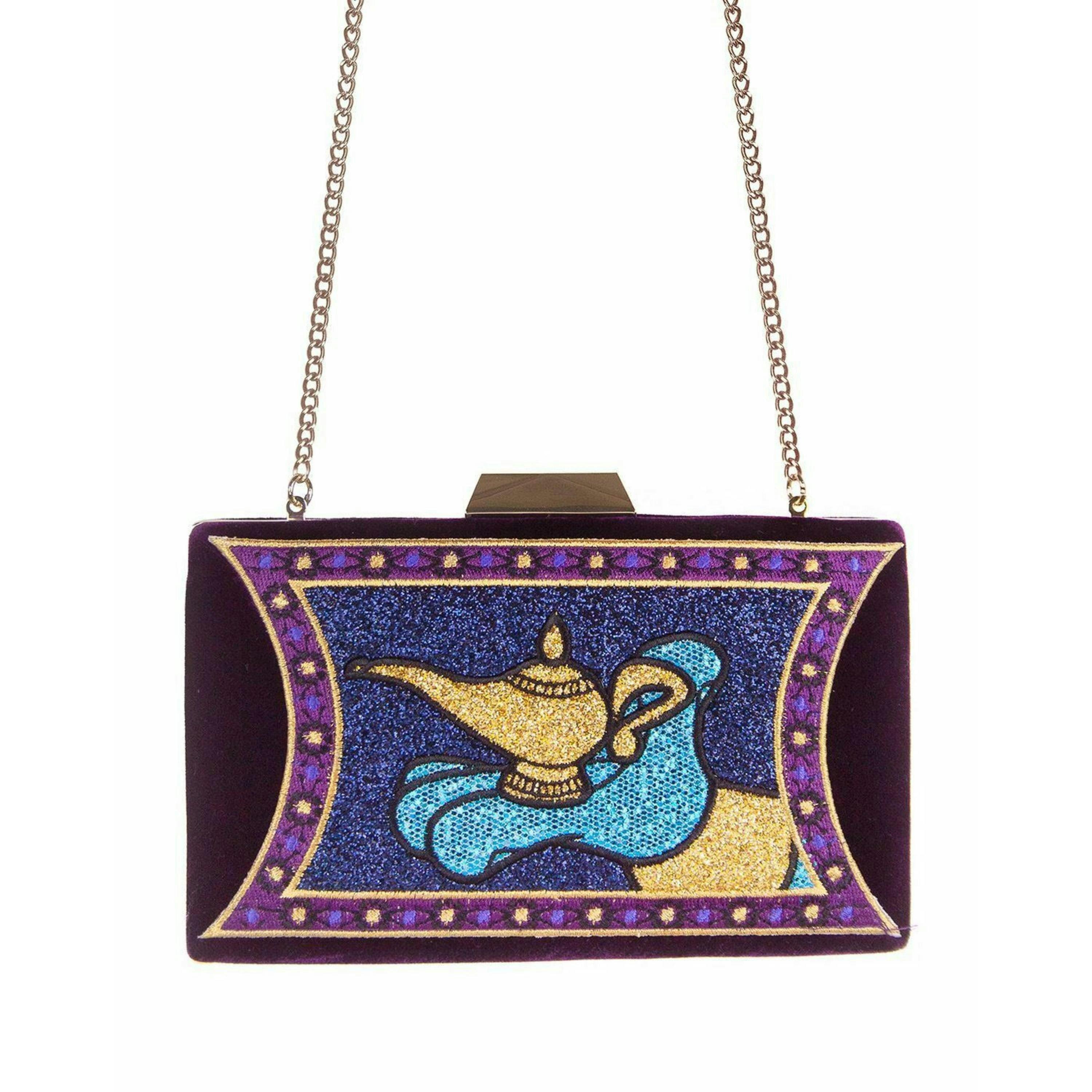Danielle Nicole Unisex Black Genie Lamp Clutch Bag (One Size) by Vanilla Underground , view 2 of 6