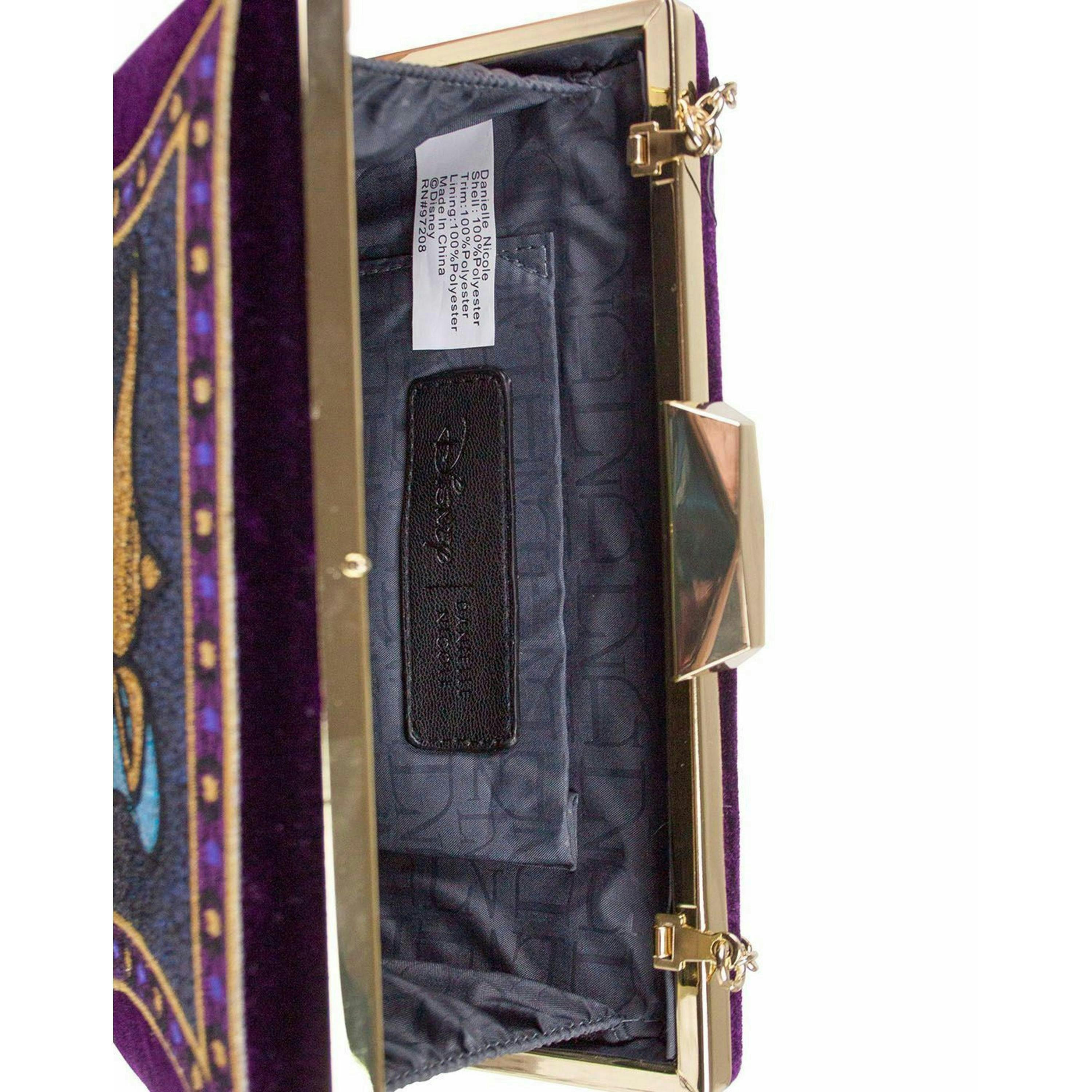 Danielle Nicole Unisex Black Genie Lamp Clutch Bag (One Size) by Vanilla Underground , view 5 of 6